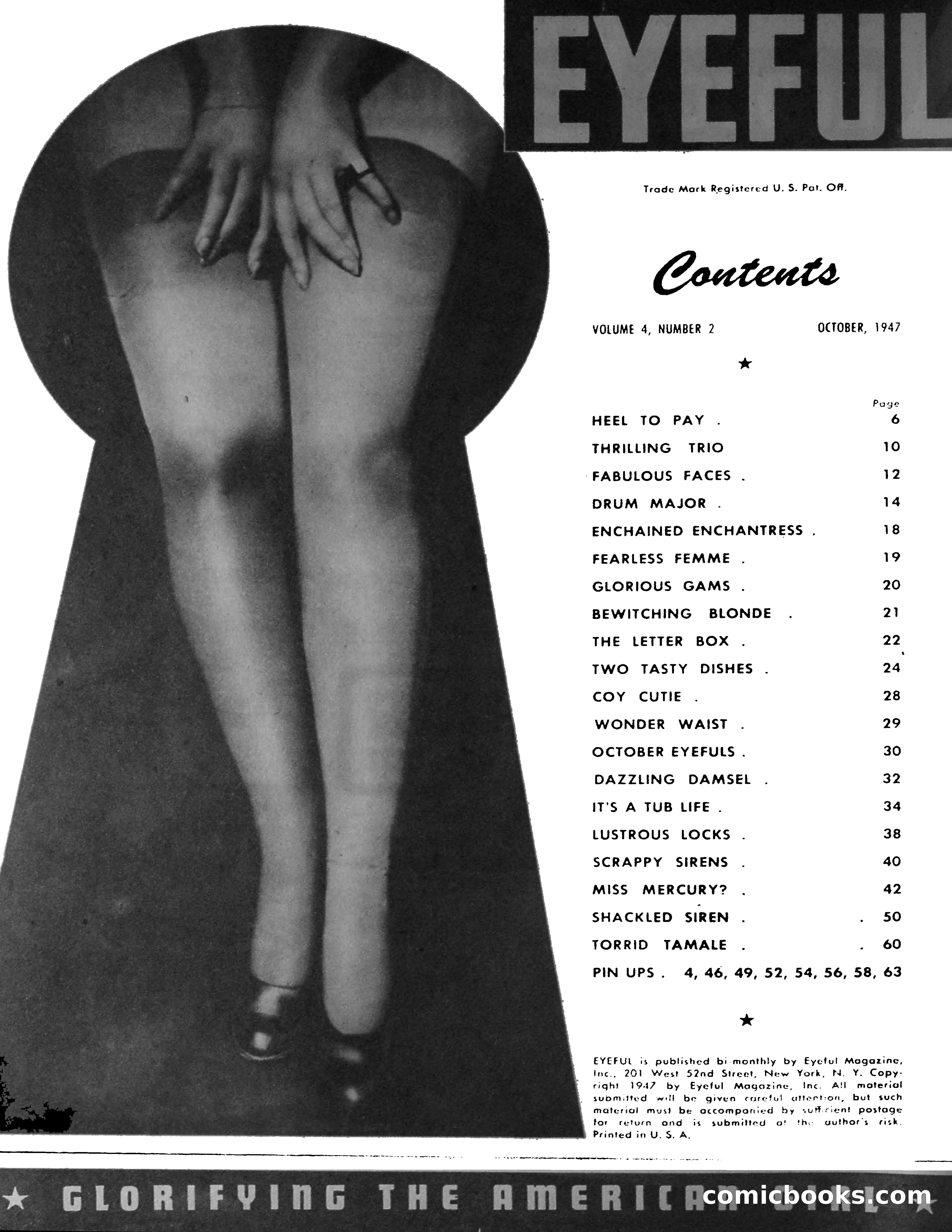 Eyeful, October 1947 — page 4 of 68