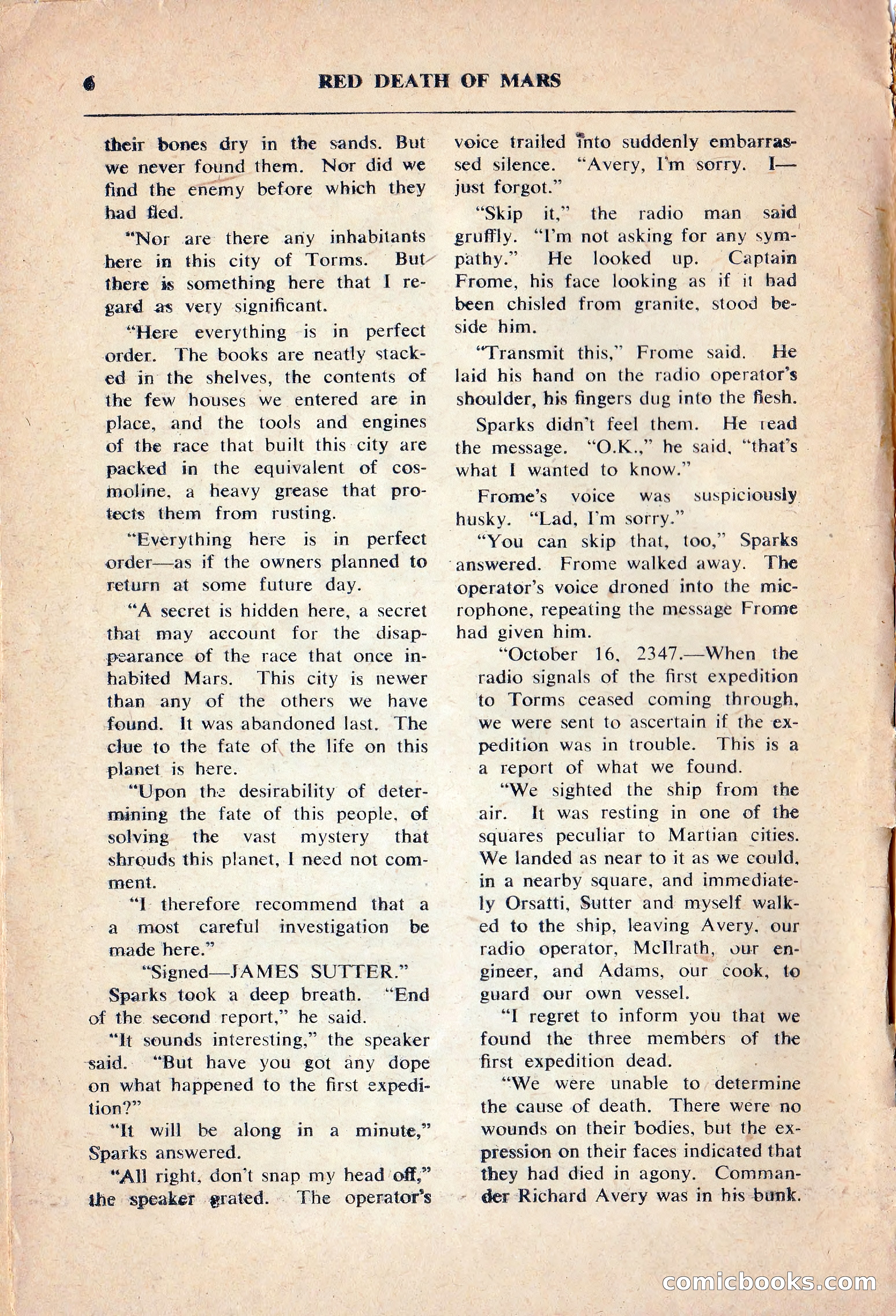 Red Death of Mars — page 6 of 36