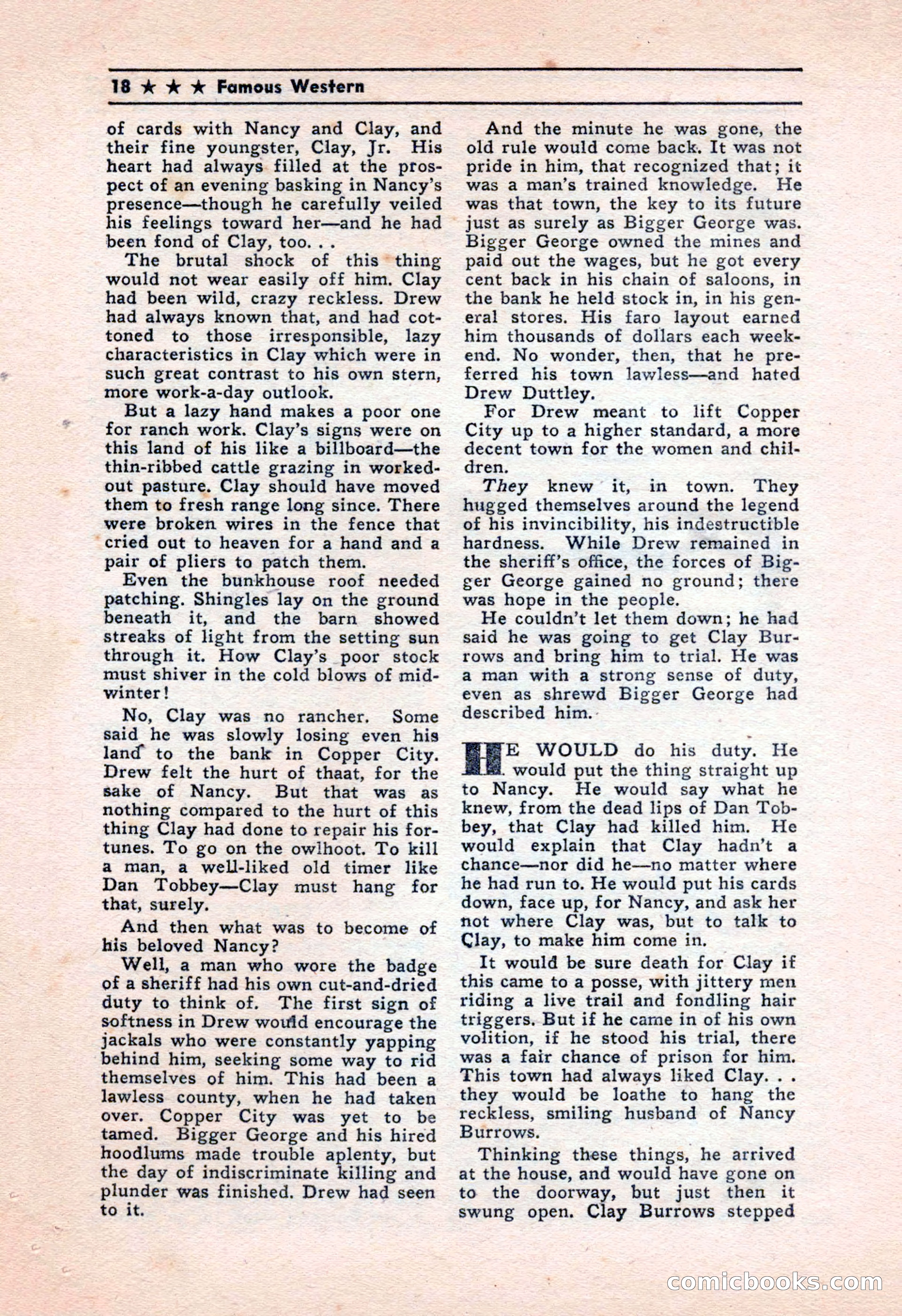 Famous Western — page 18 of 100