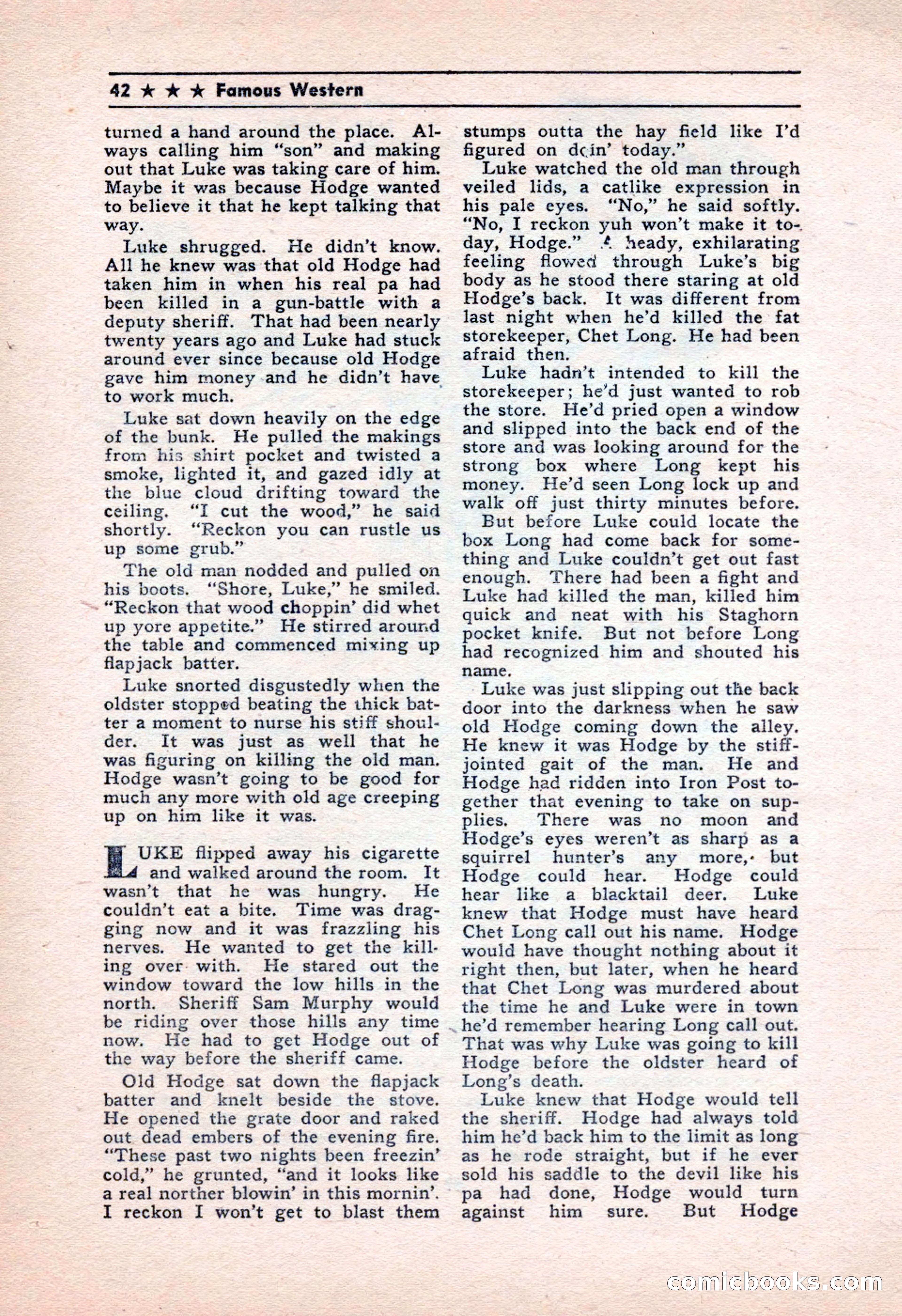 Famous Western — page 42 of 100