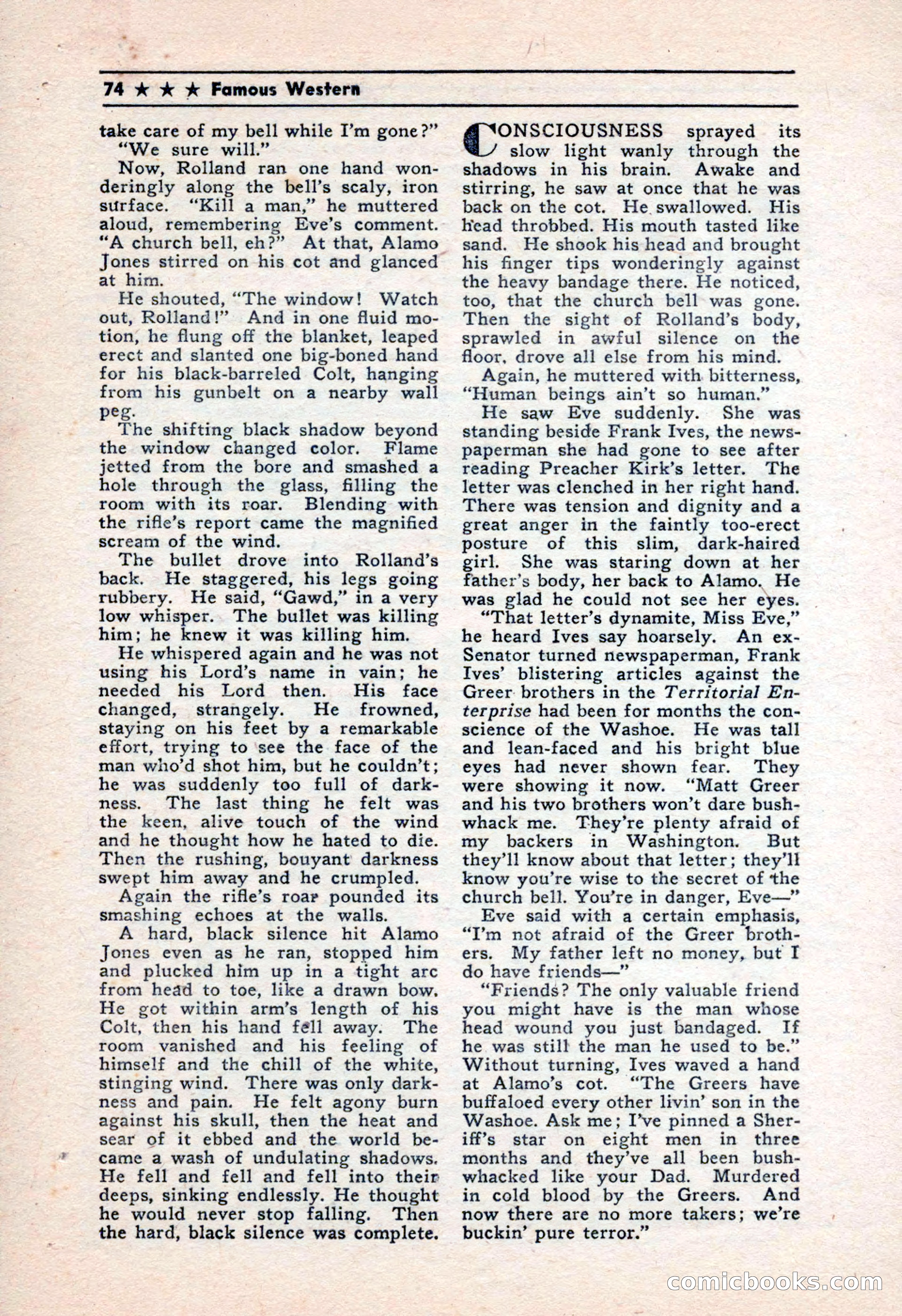 Famous Western — page 74 of 100