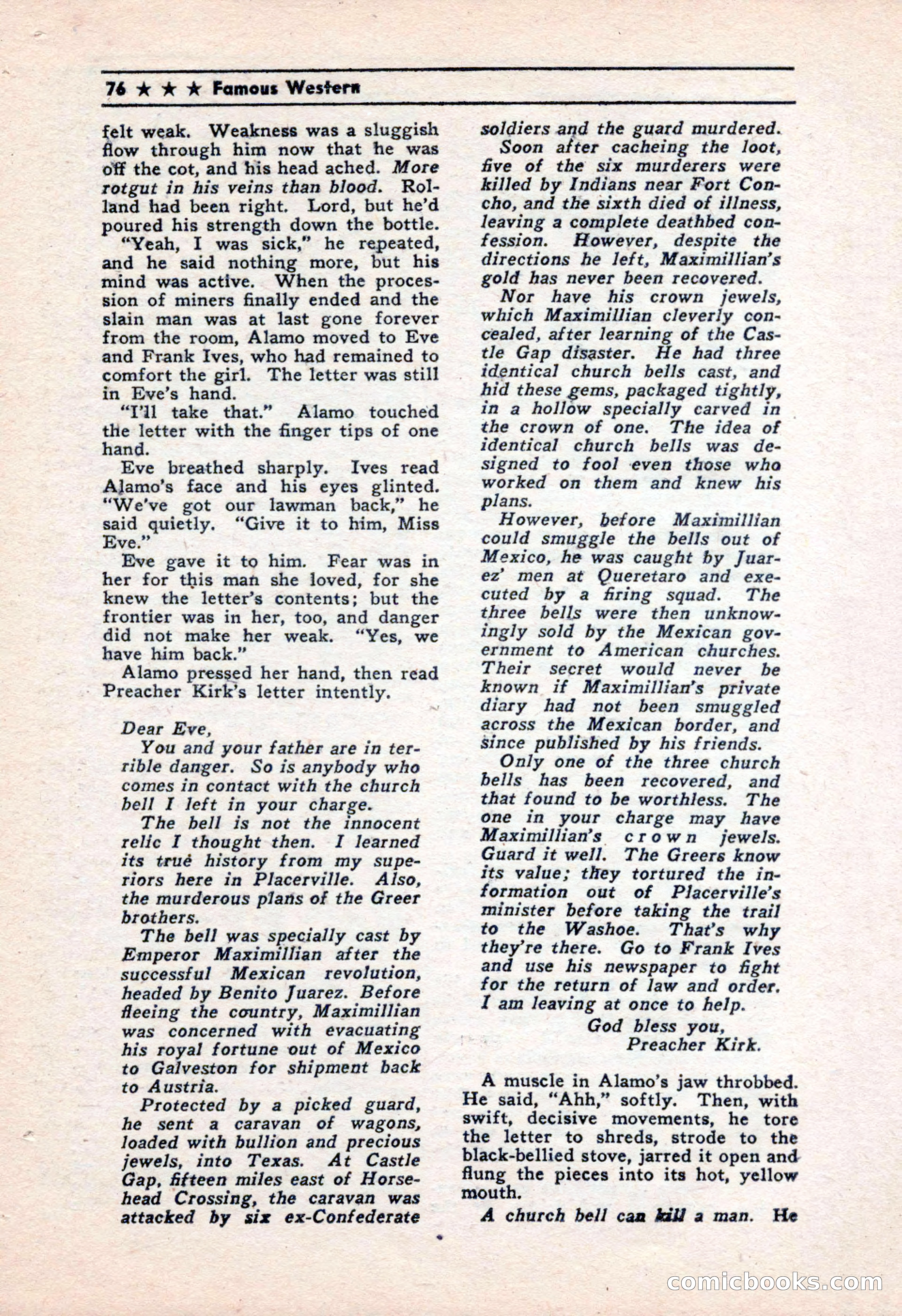 Famous Western — page 76 of 100