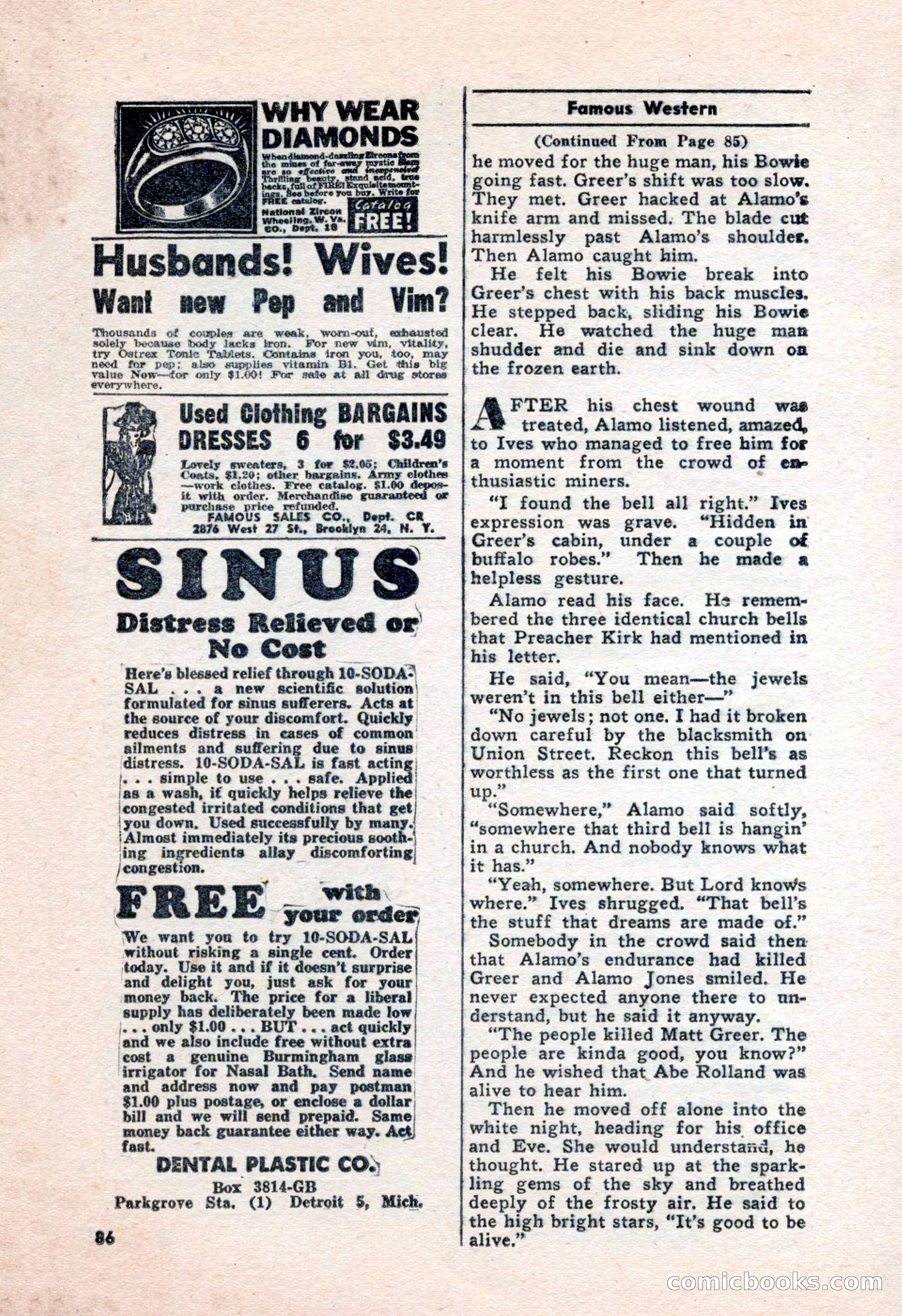 Famous Western — page 86 of 100