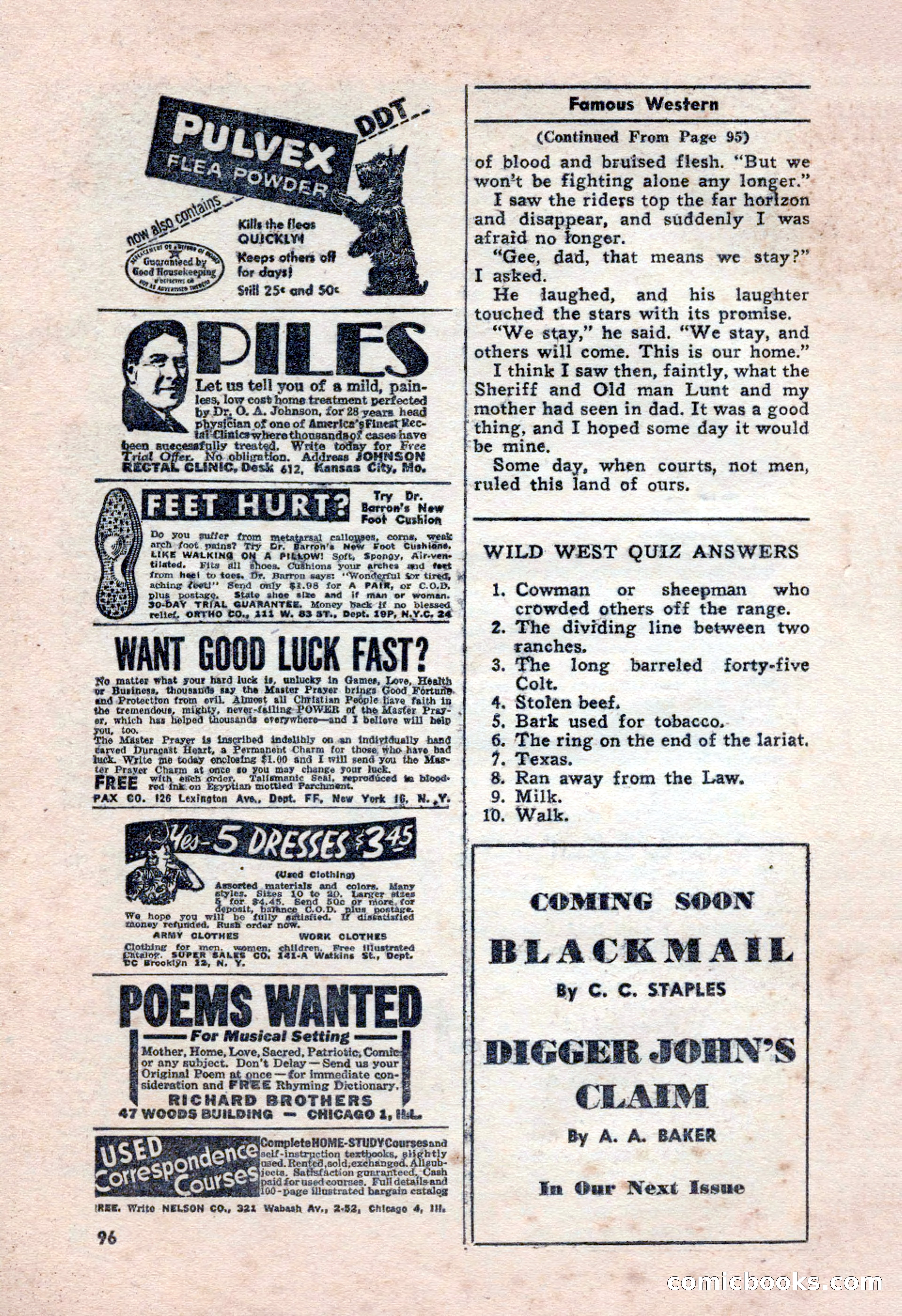 Famous Western — page 96 of 100