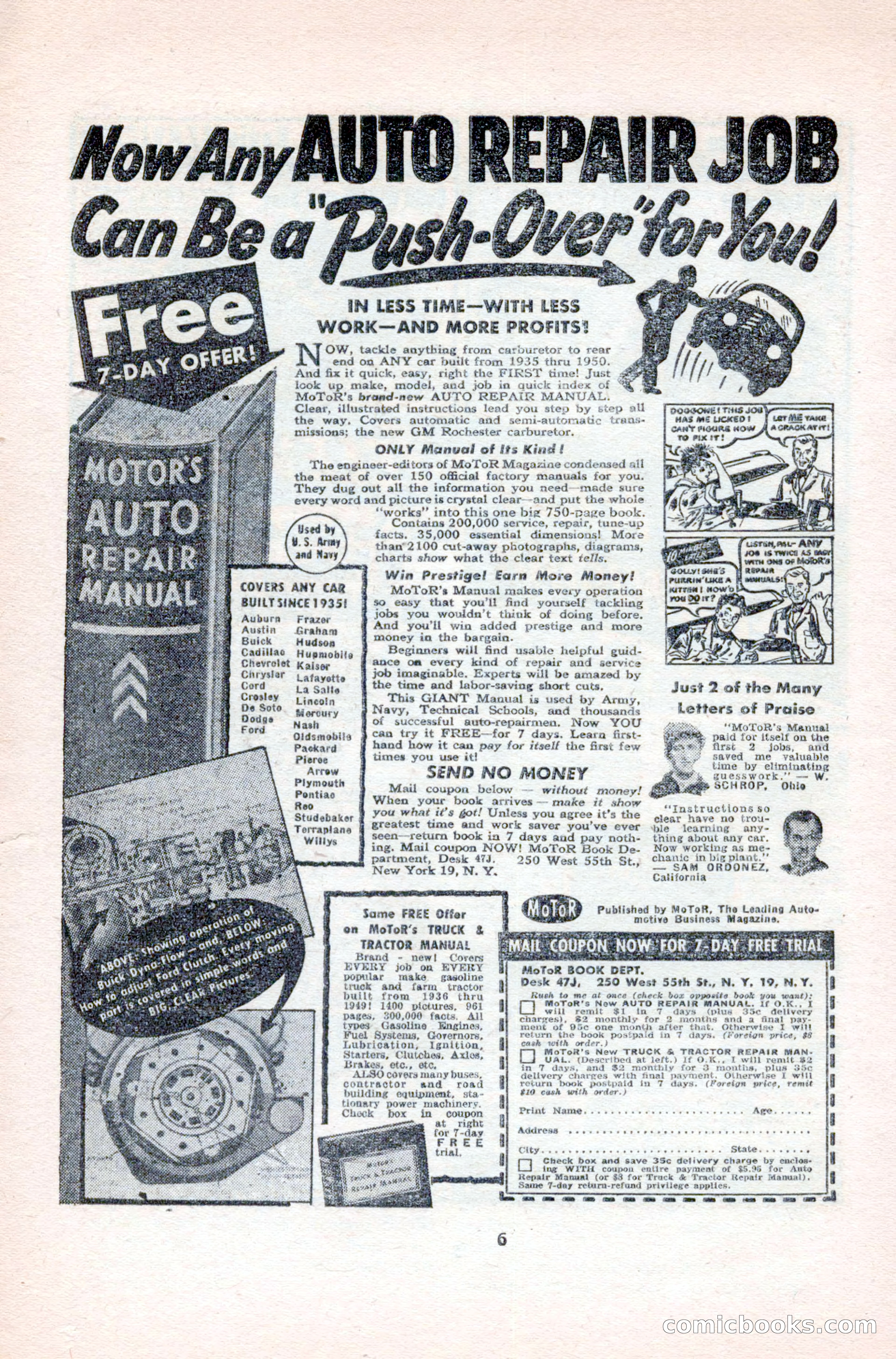 Famous Western, August 1950 — page 6 of 100