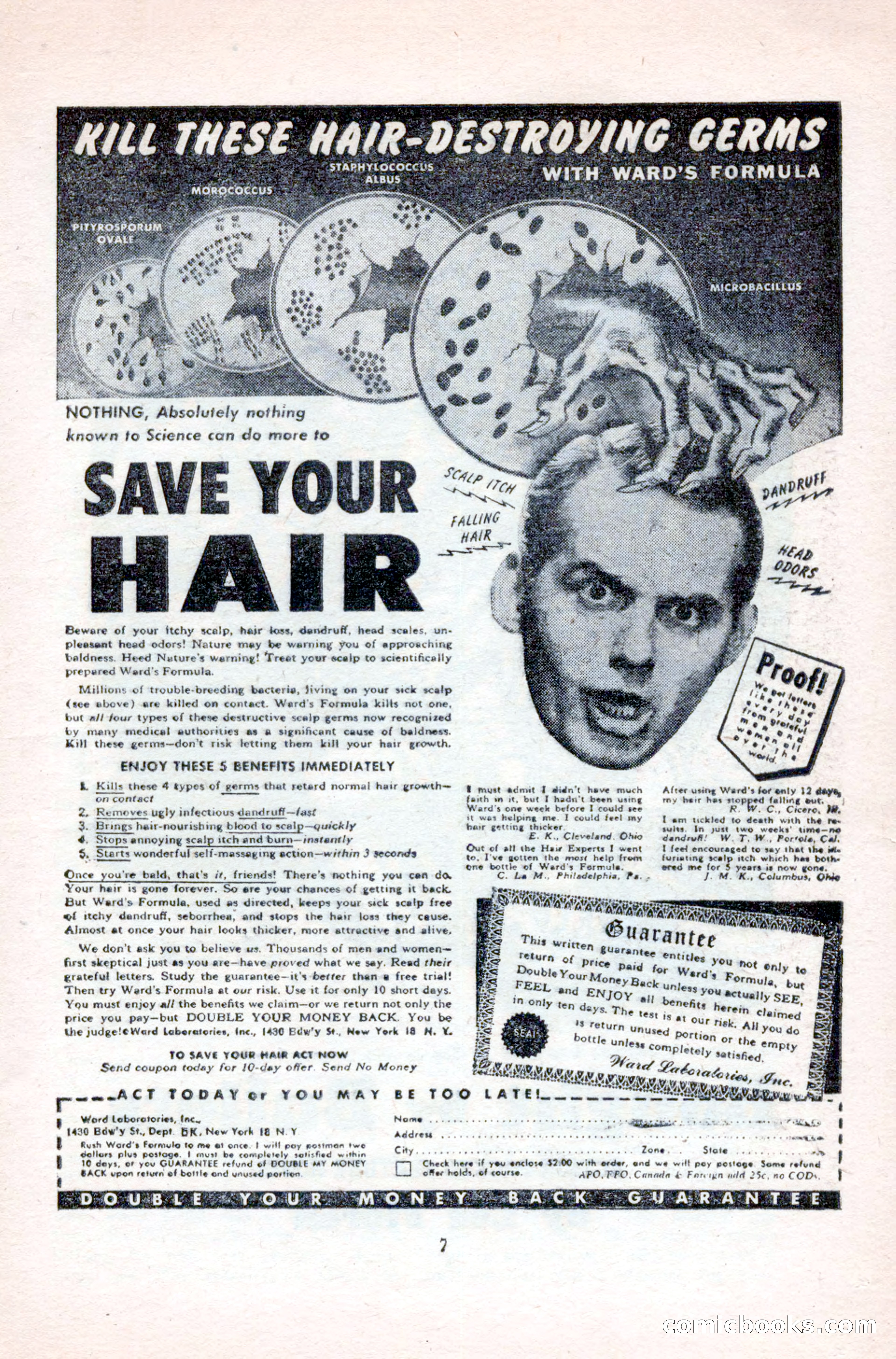 Famous Western, August 1950 — page 7 of 100