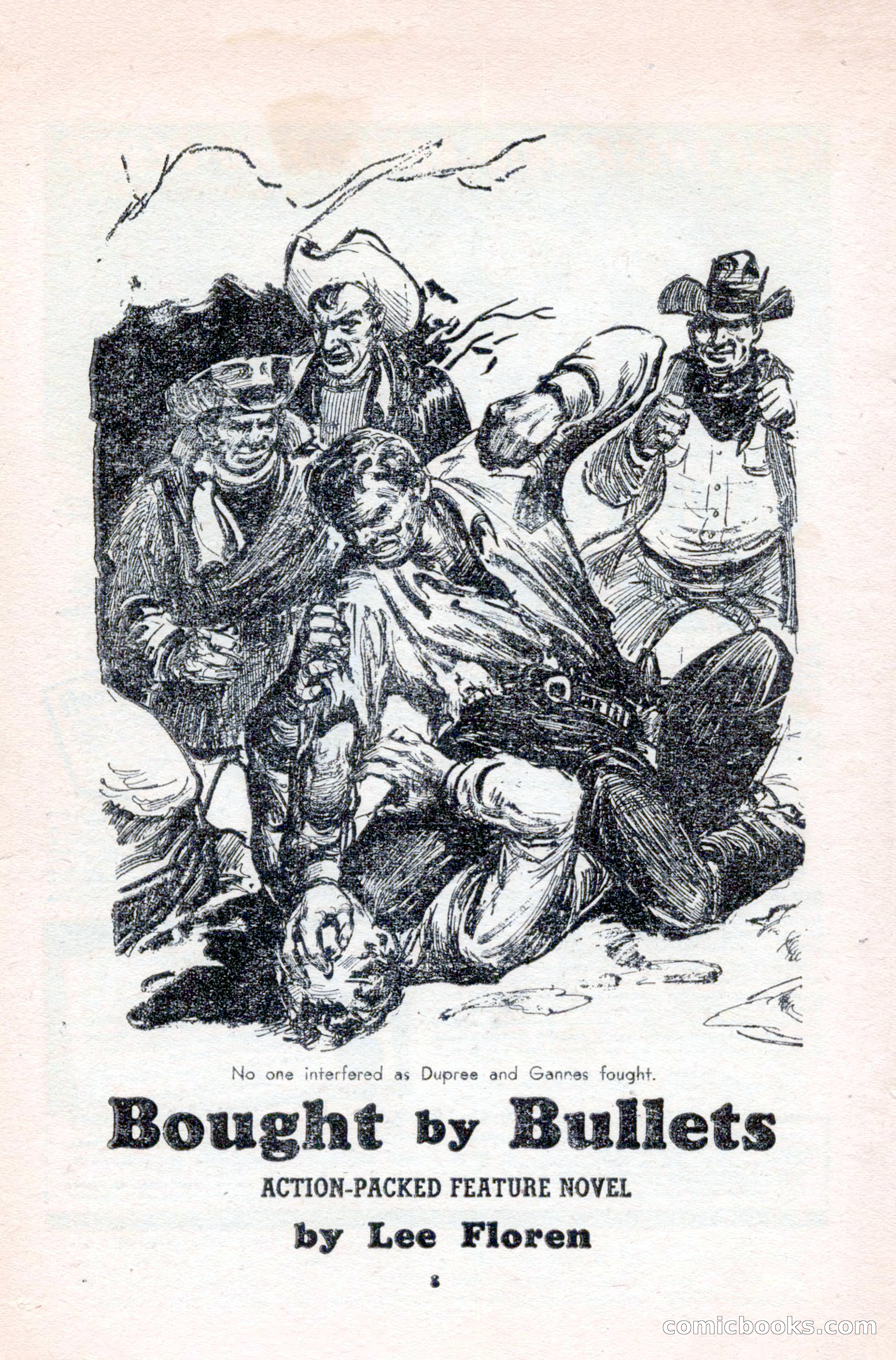 Famous Western, August 1950 — page 8 of 100