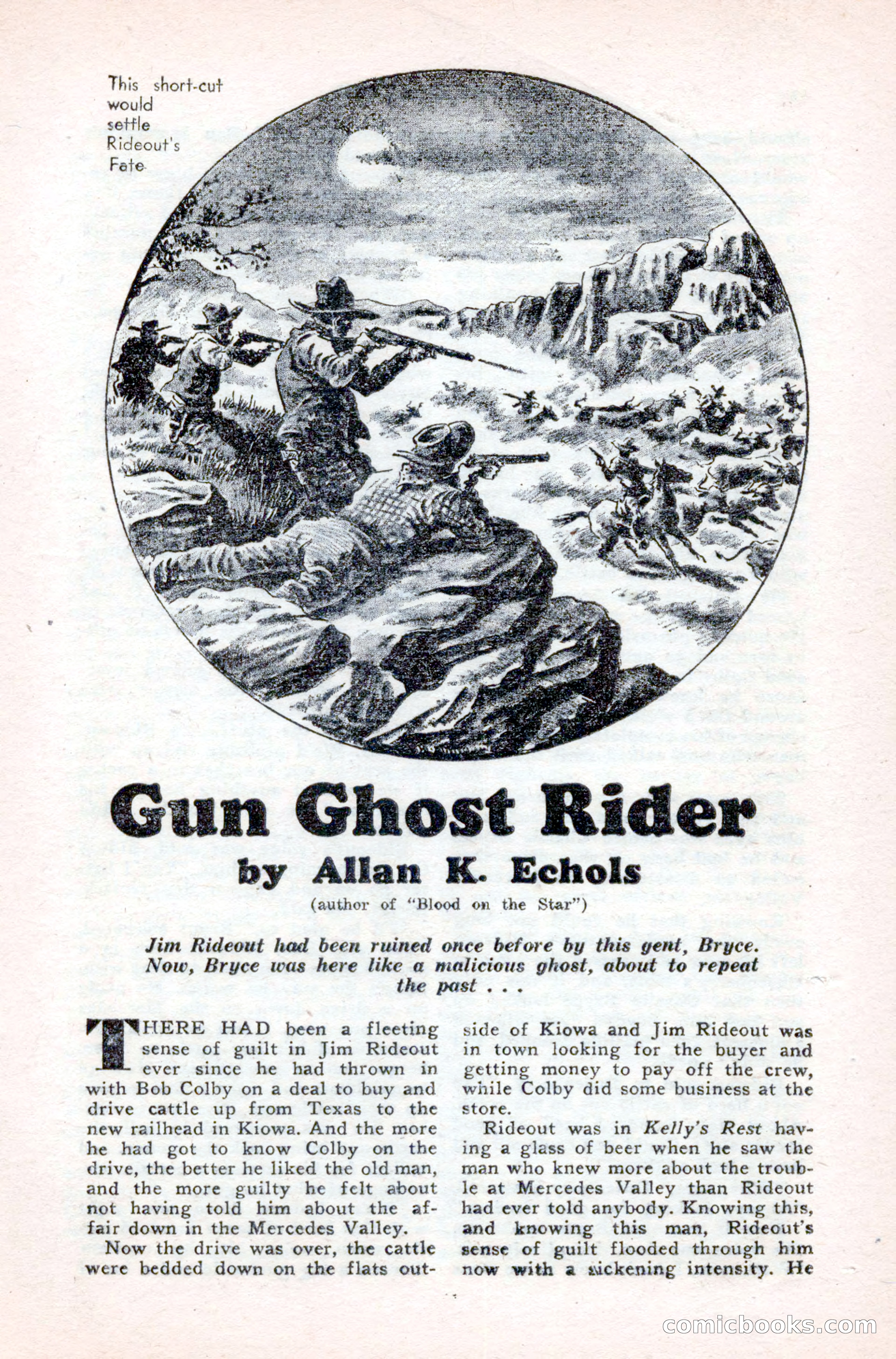Famous Western, August 1950 — page 41 of 100