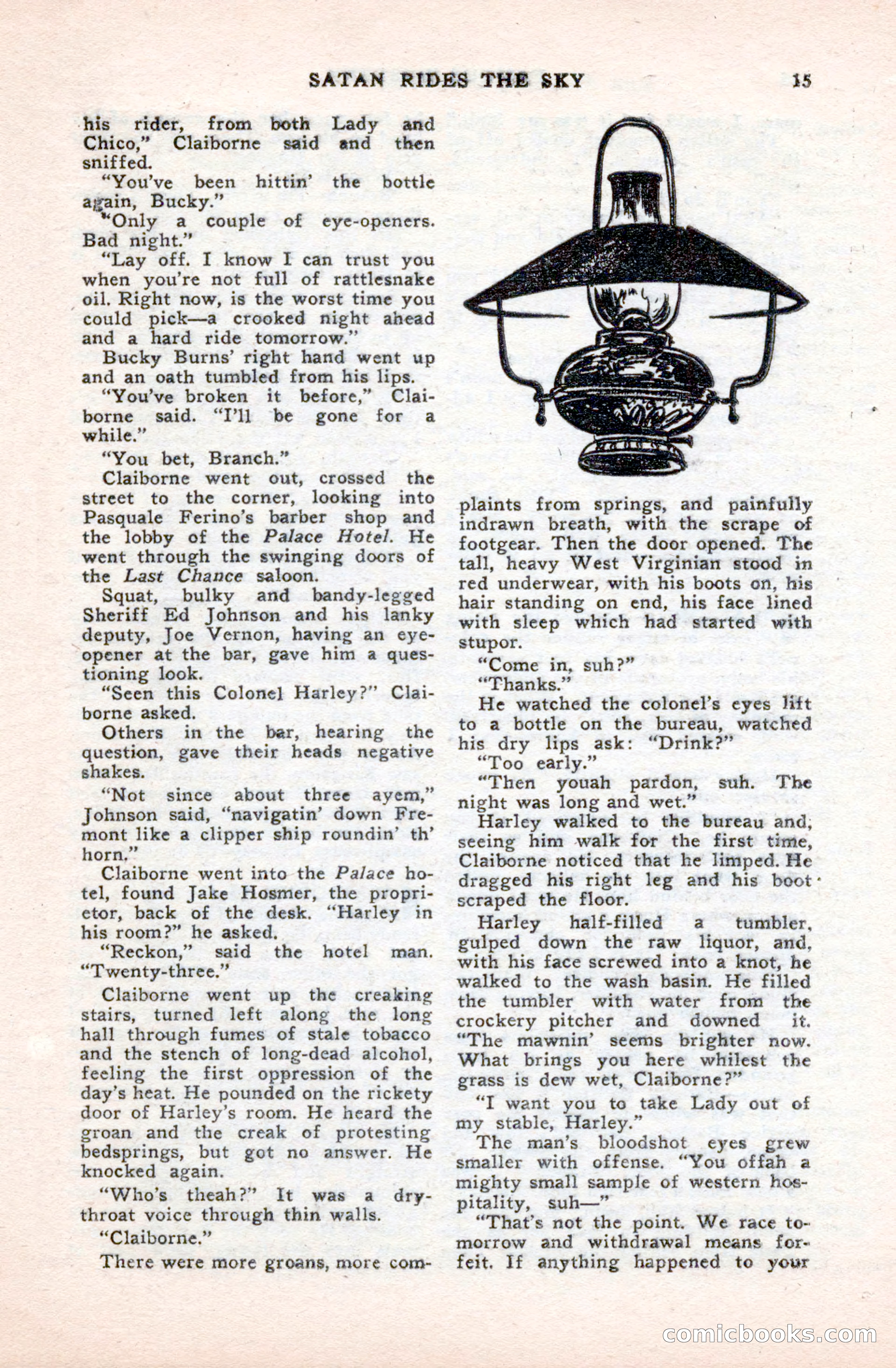 Famous Western, October 1950 — page 15 of 100