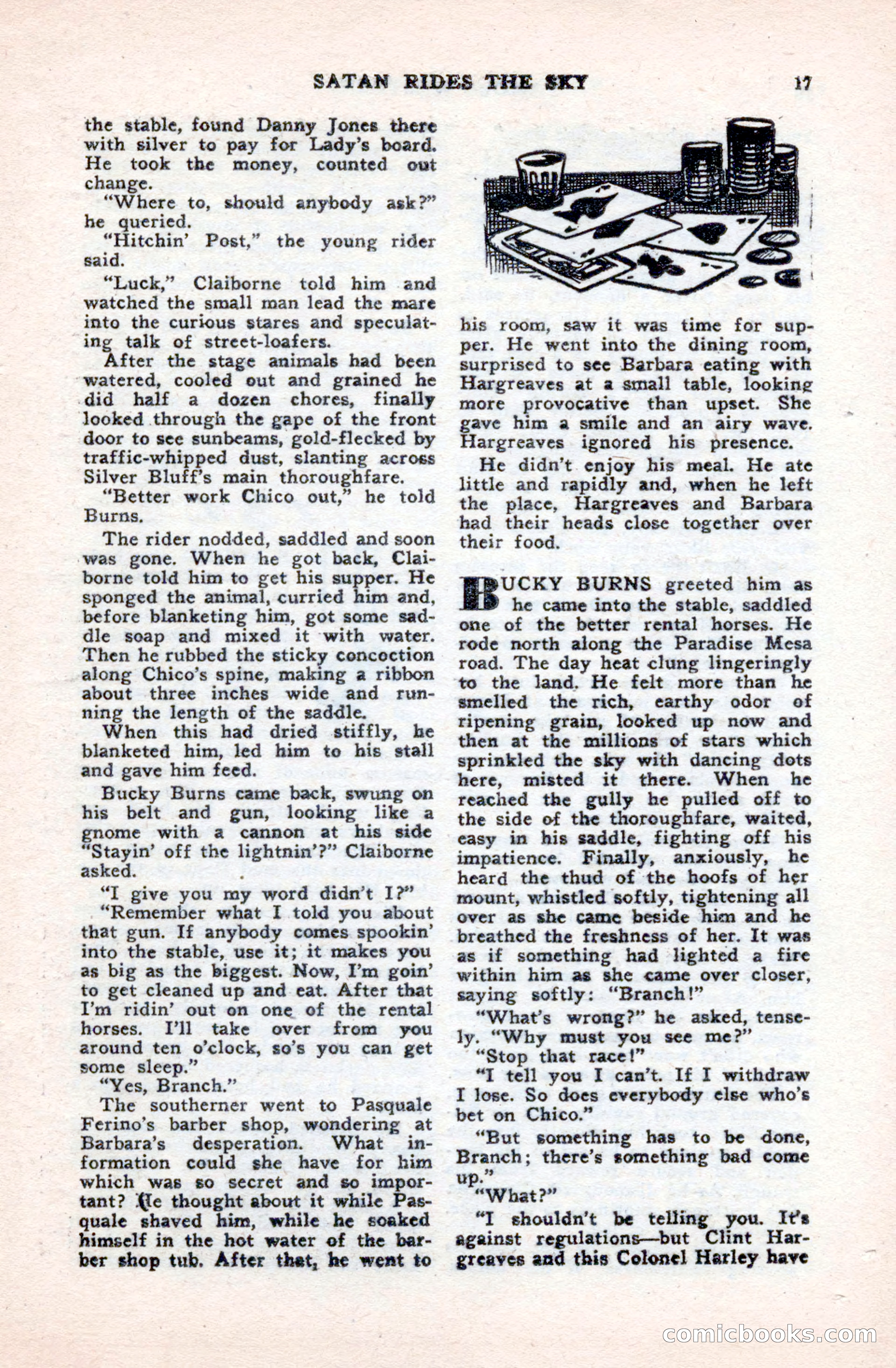 Famous Western, October 1950 — page 17 of 100