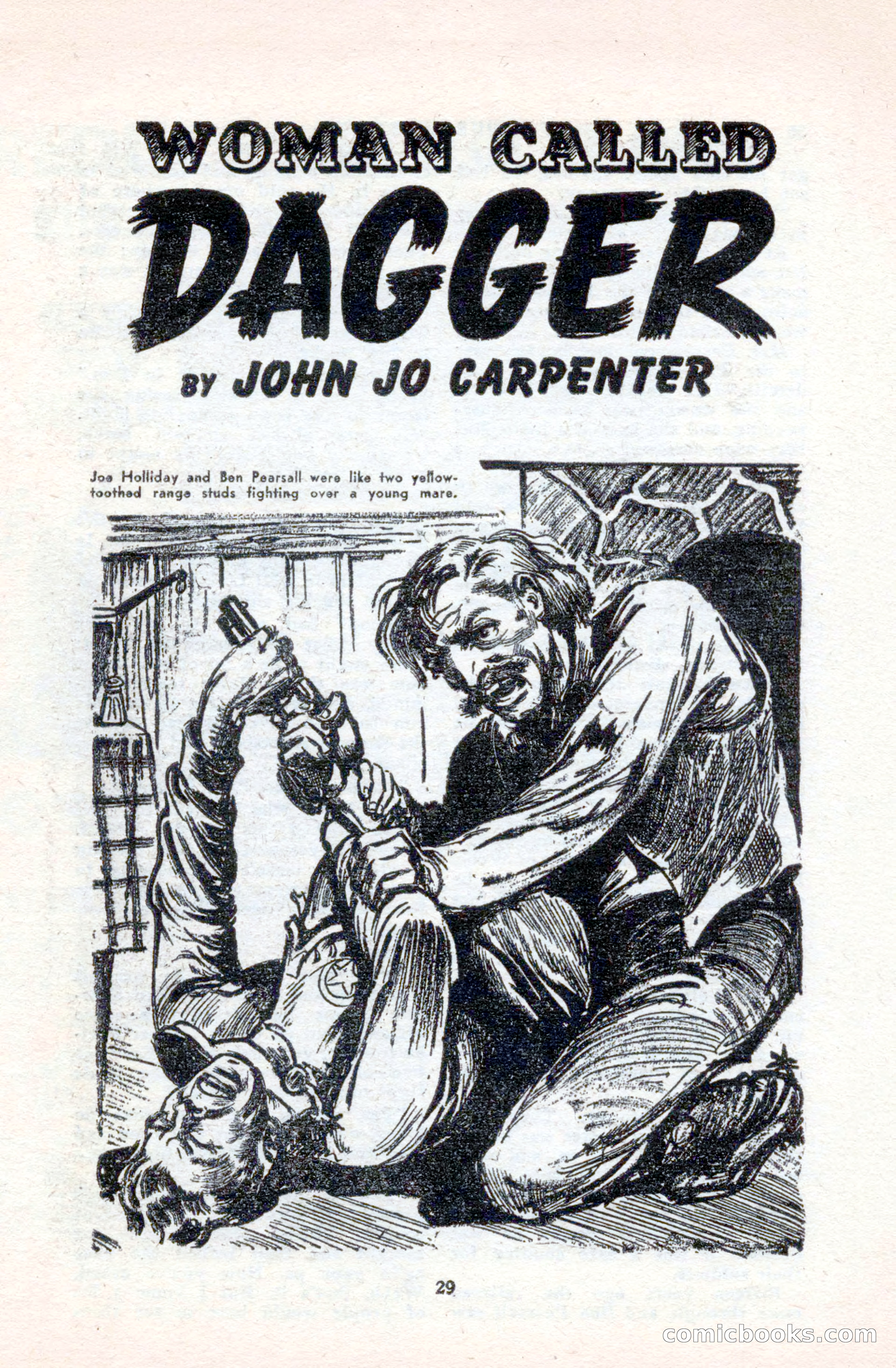 Famous Western, October 1950 — page 29 of 100