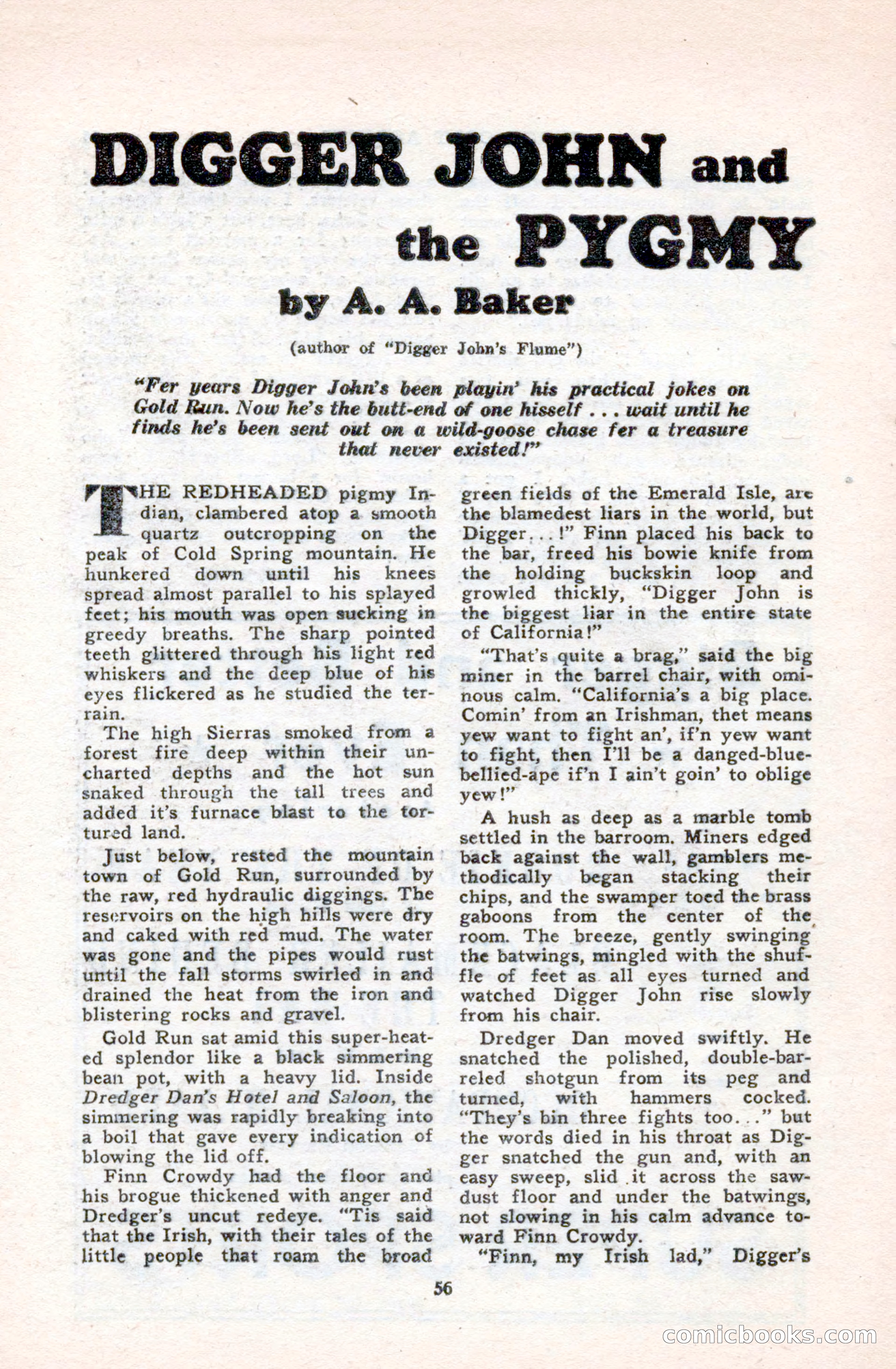 Famous Western, October 1950 — page 56 of 100