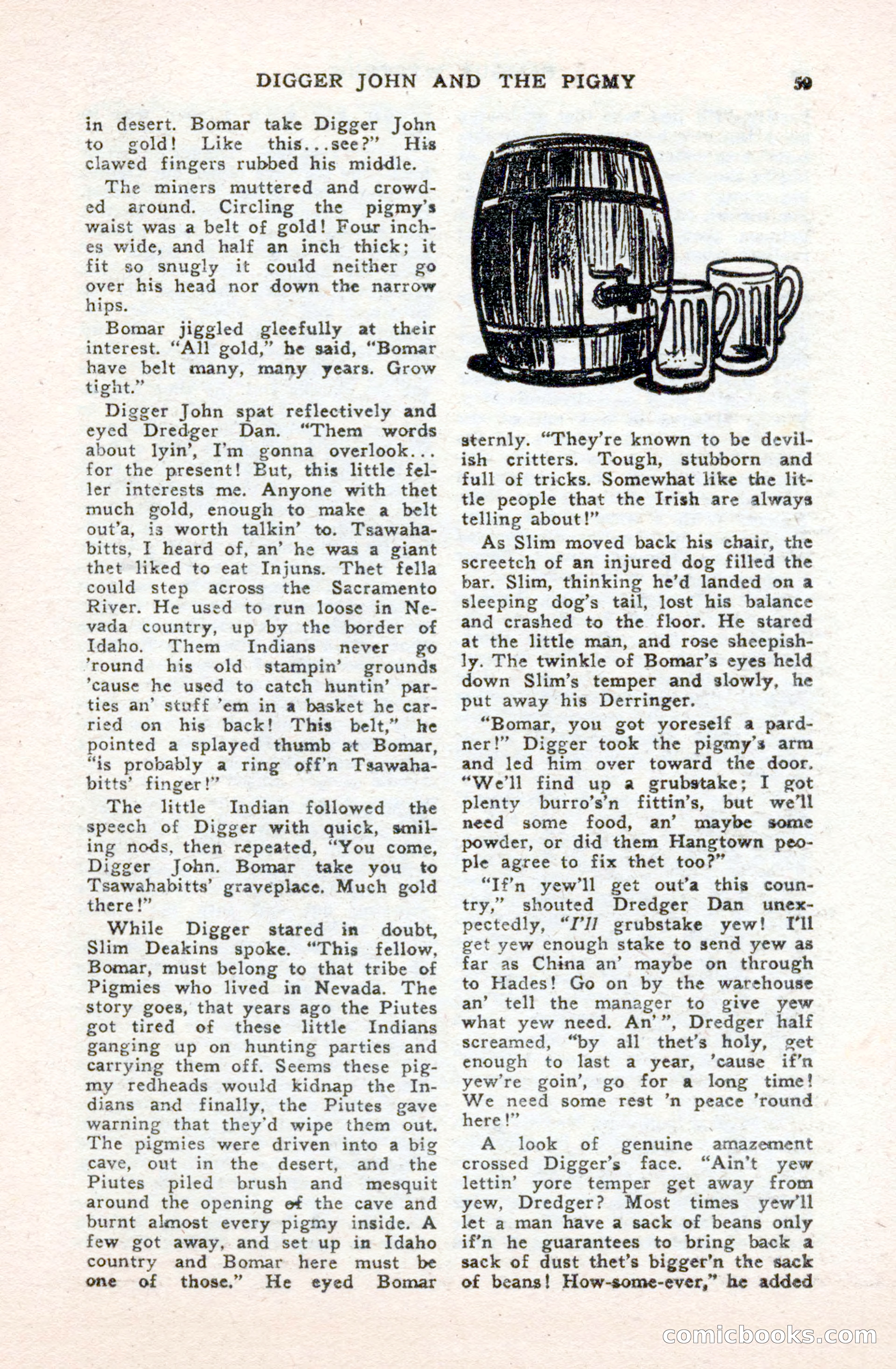 Famous Western, October 1950 — page 59 of 100