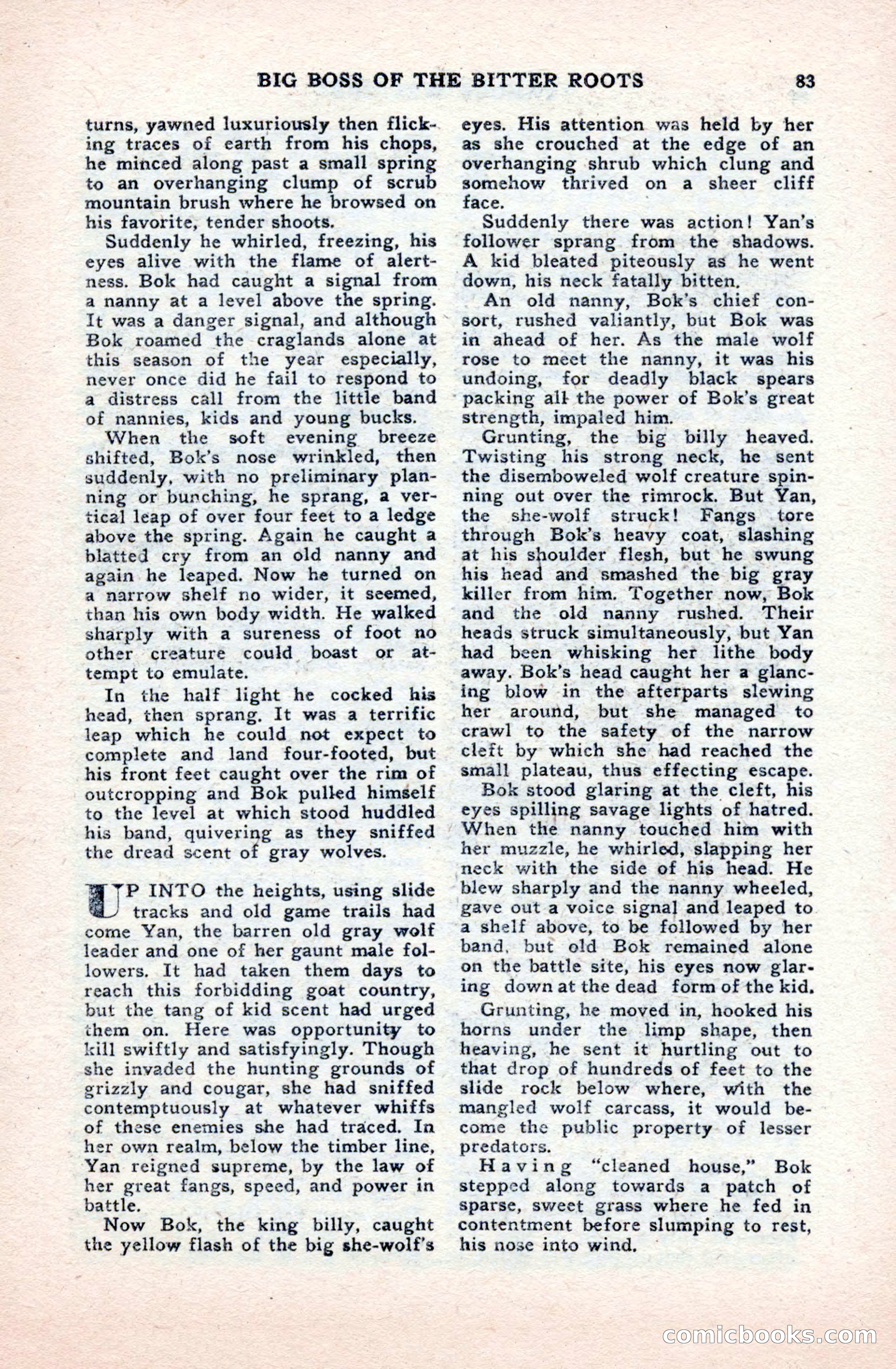 Famous Western, October 1950 — page 83 of 100