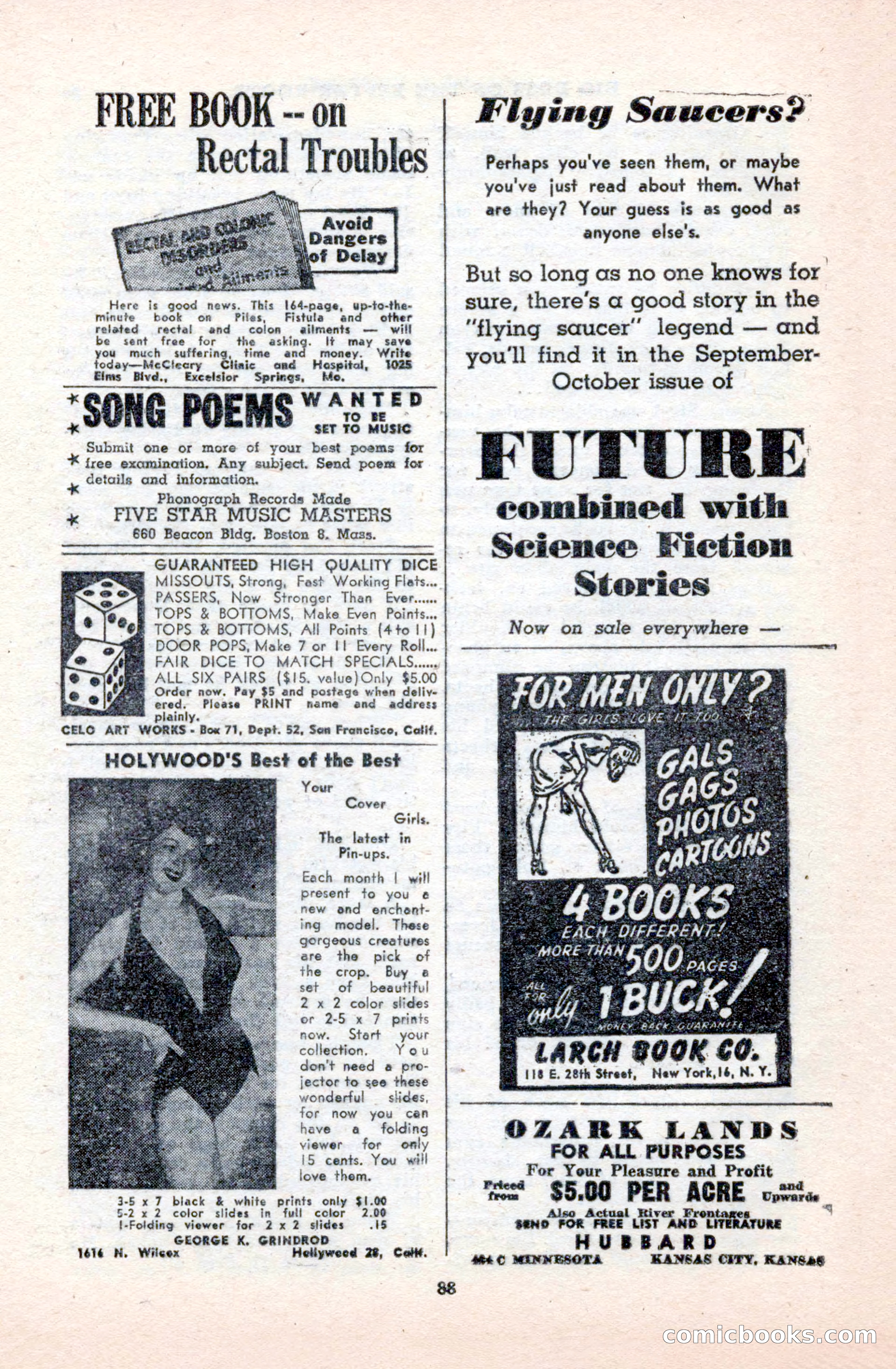 Famous Western, October 1950 — page 88 of 100