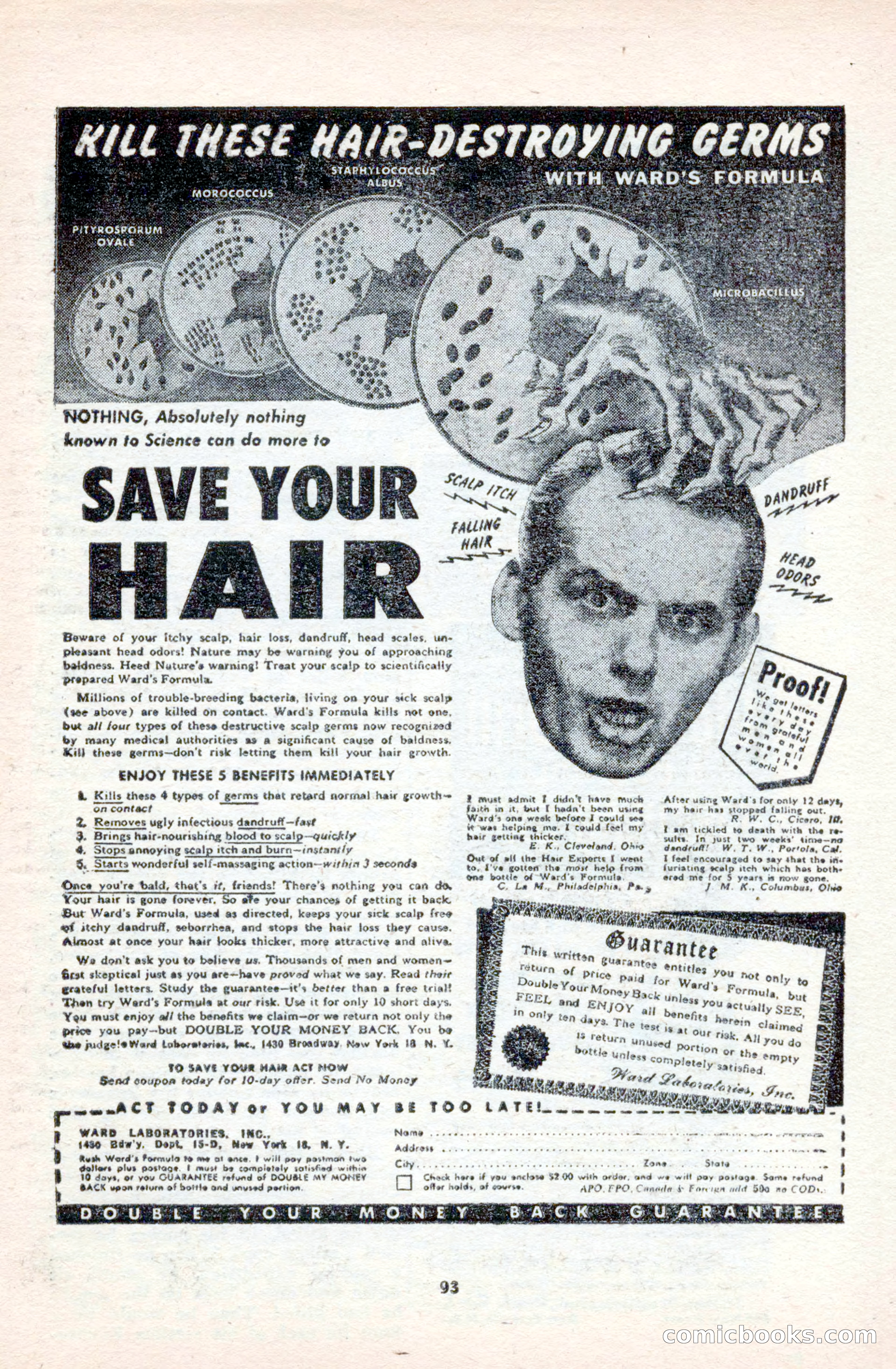 Famous Western, October 1950 — page 93 of 100