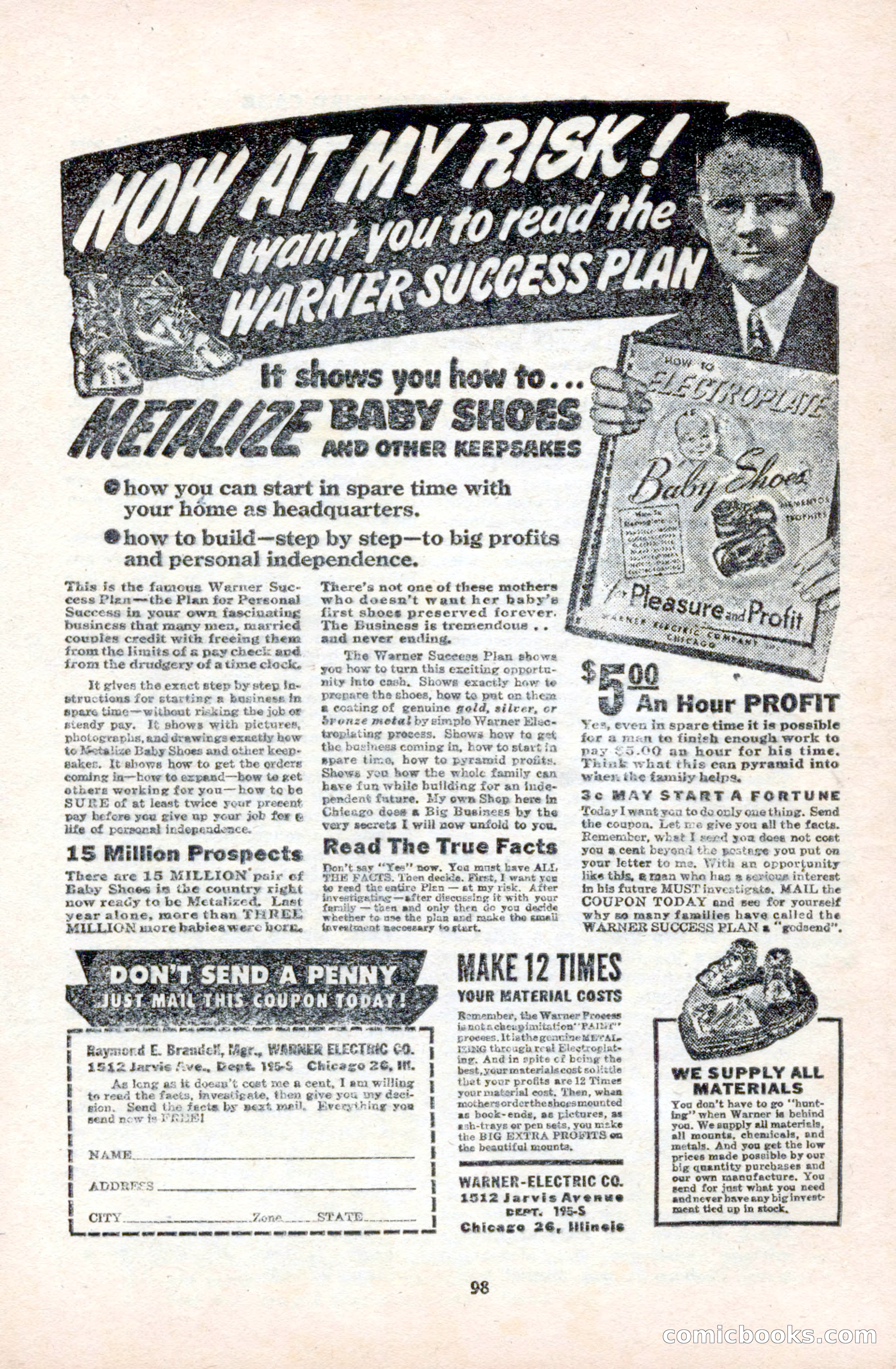 Famous Western, October 1950 — page 98 of 100