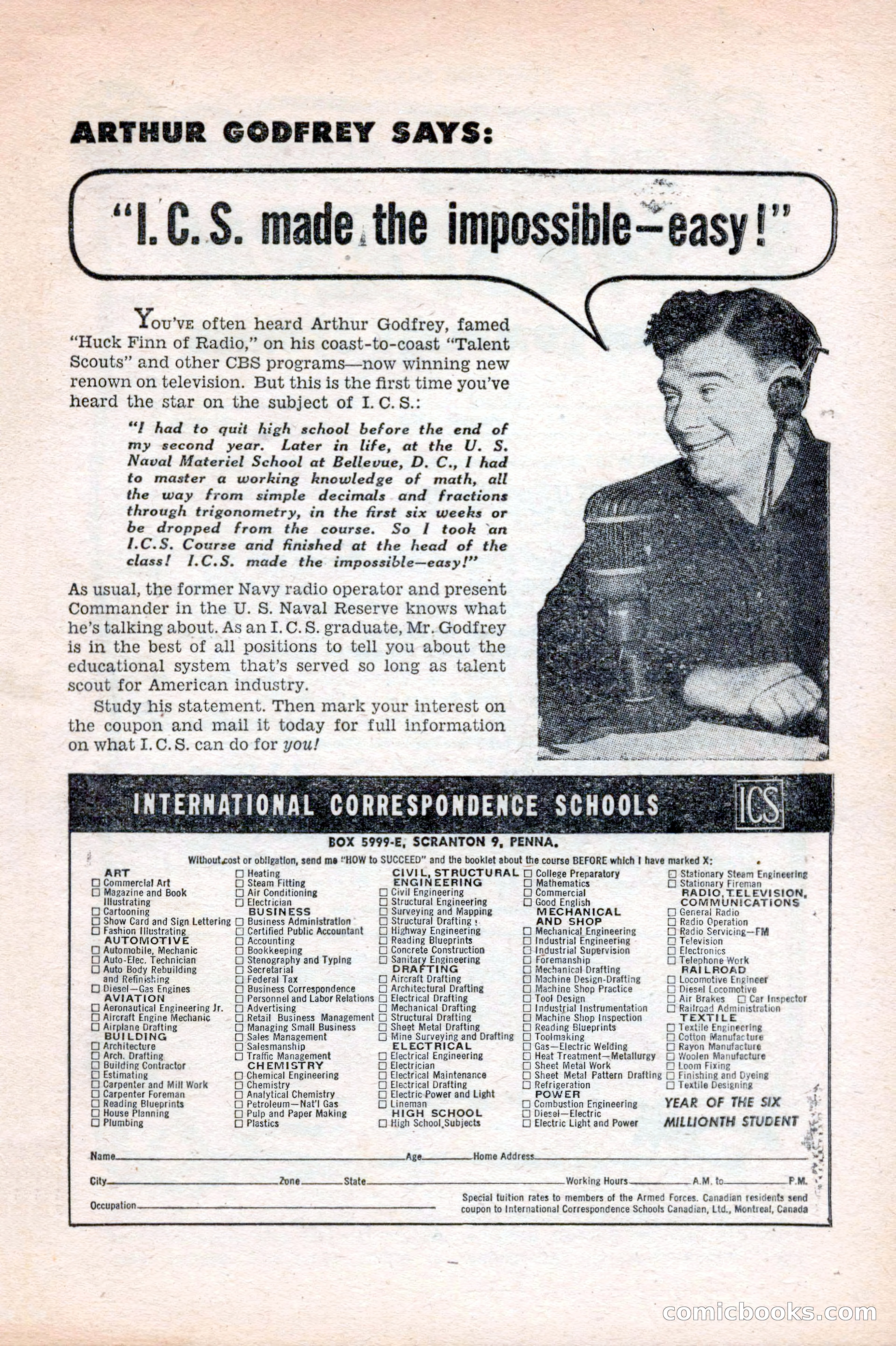 Famous Western, August 1953 — page 3 of 100
