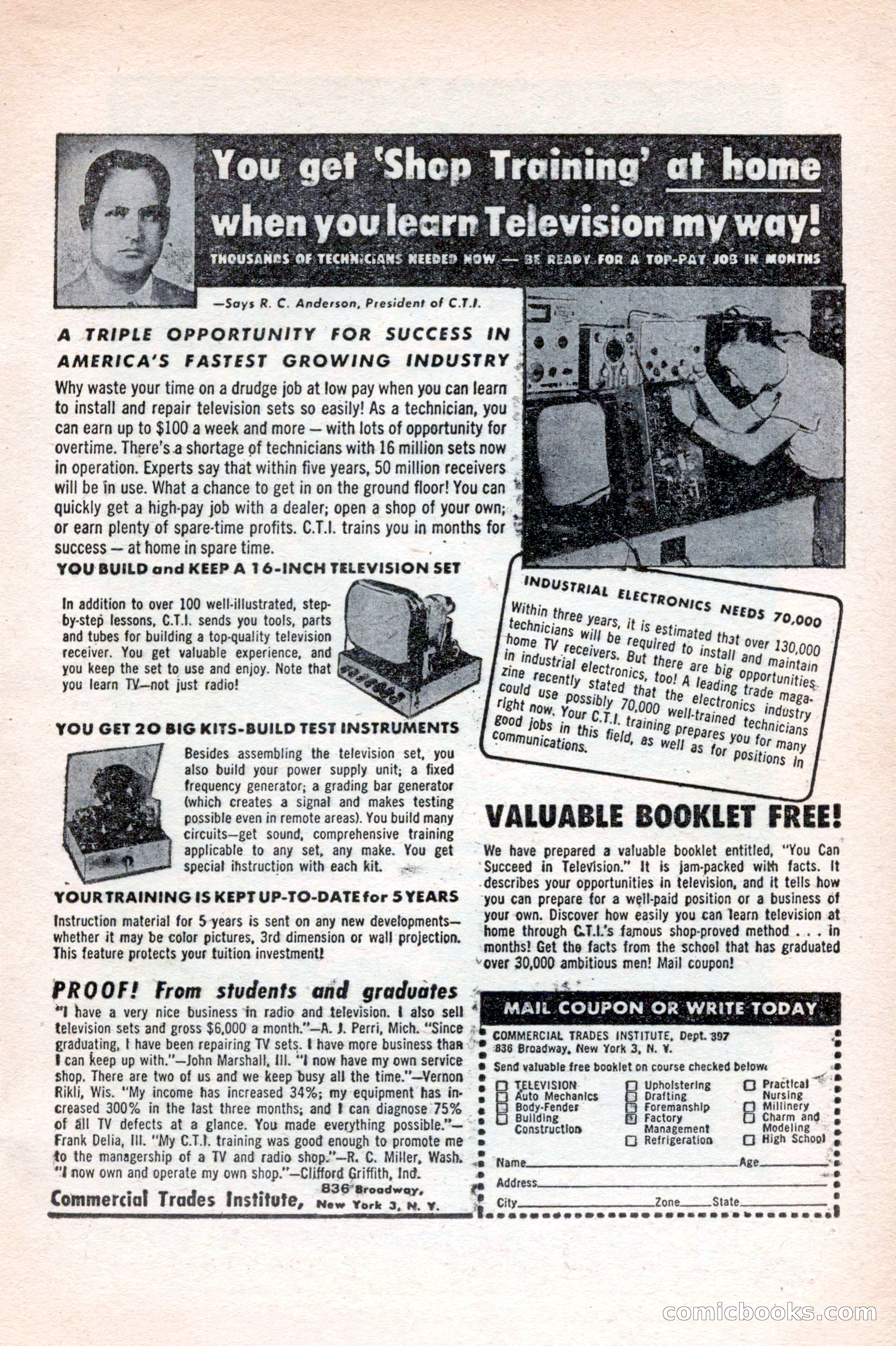Famous Western, August 1953 — page 9 of 100