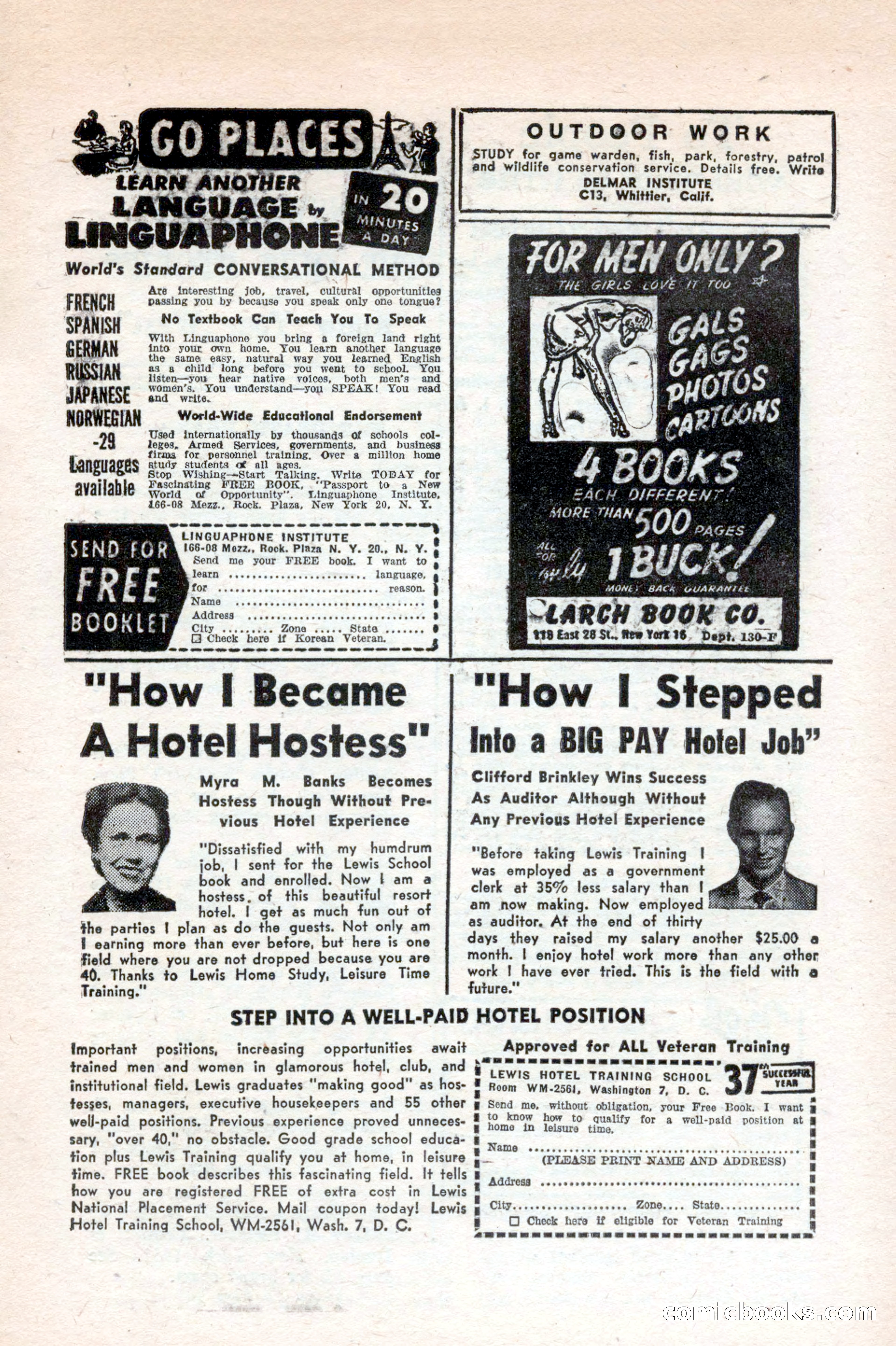 Famous Western, August 1953 — page 93 of 100