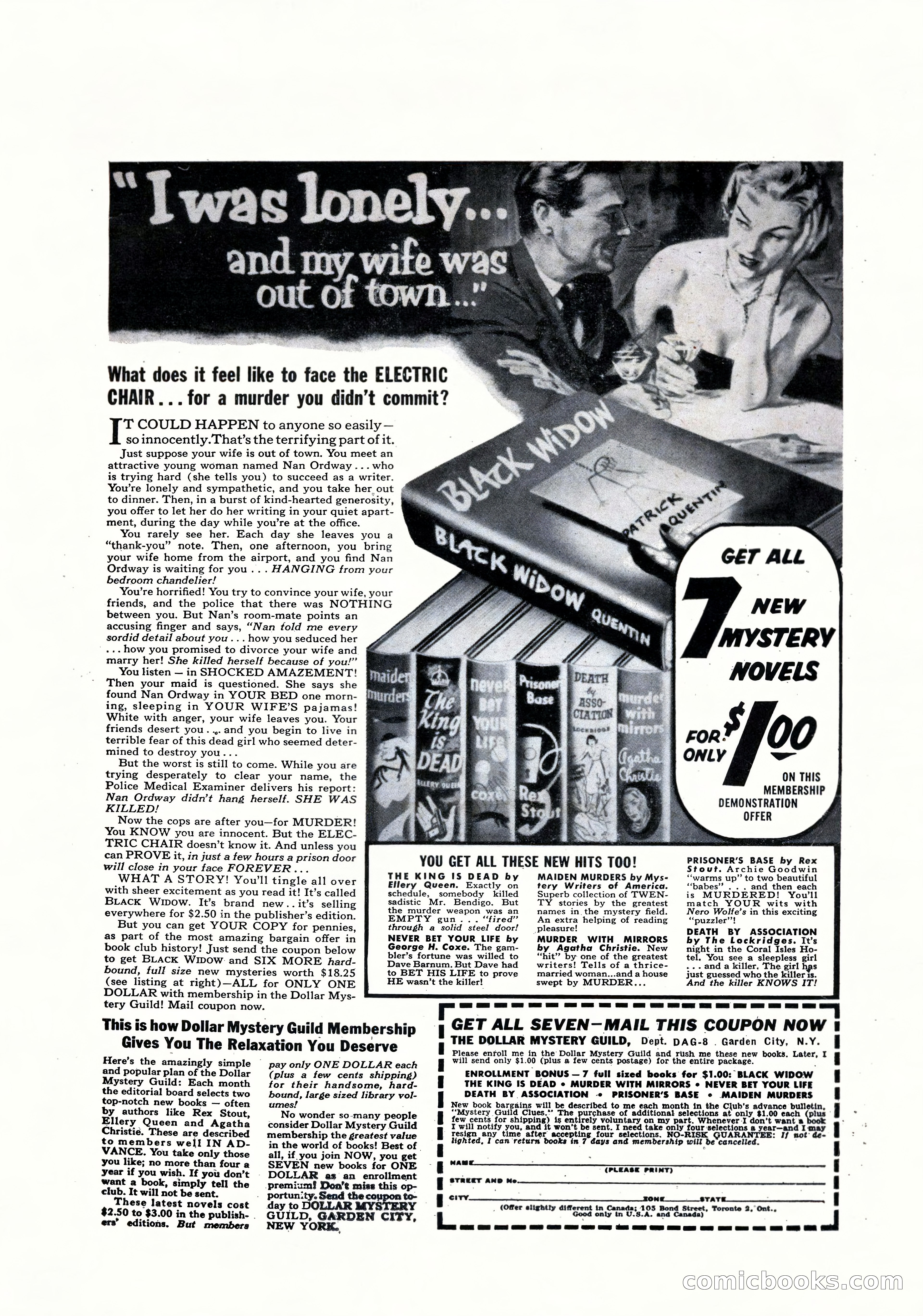 Famous Western, August 1953 — page 99 of 100