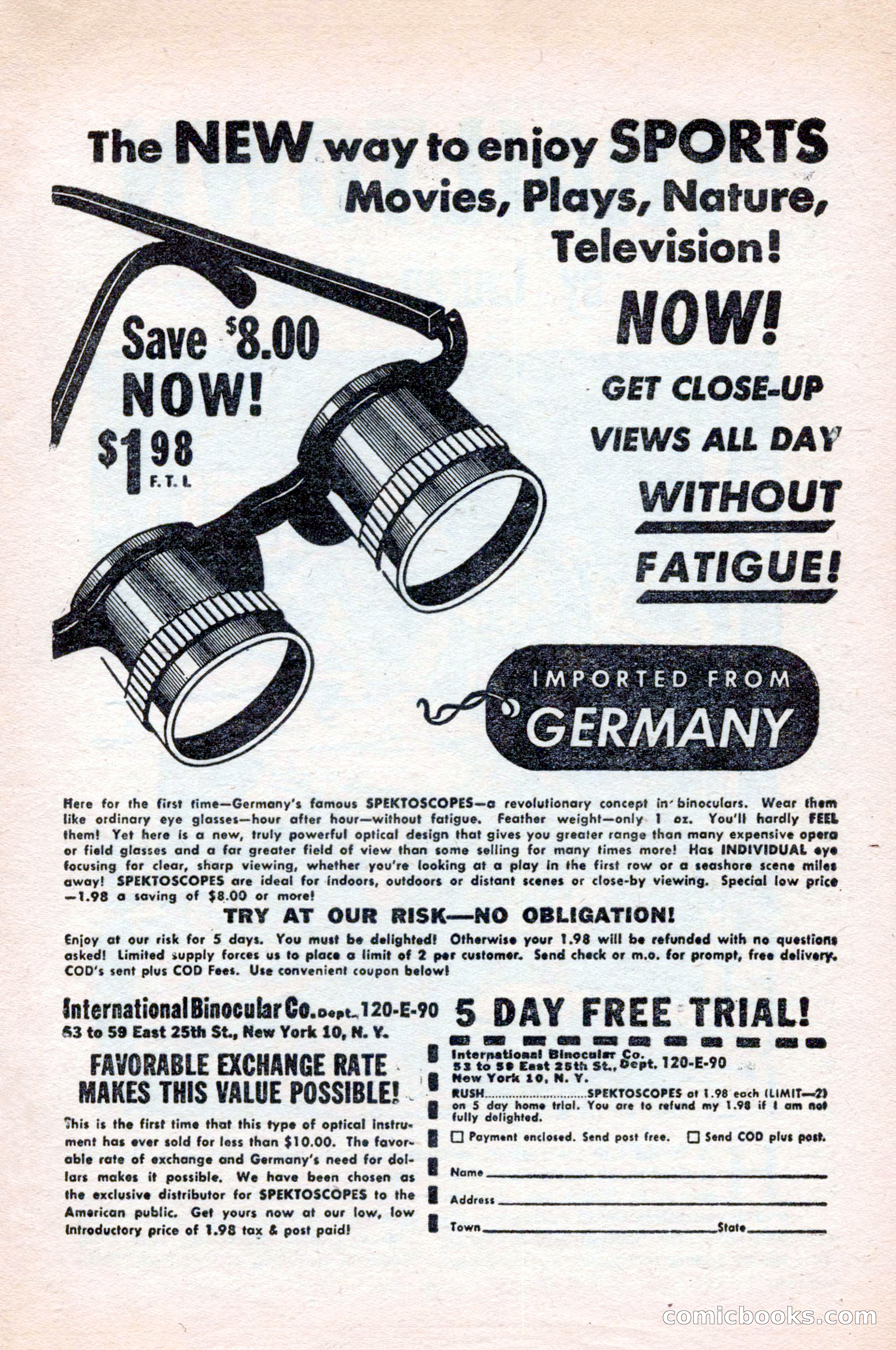 Famous Western, August 1954 — page 7 of 100