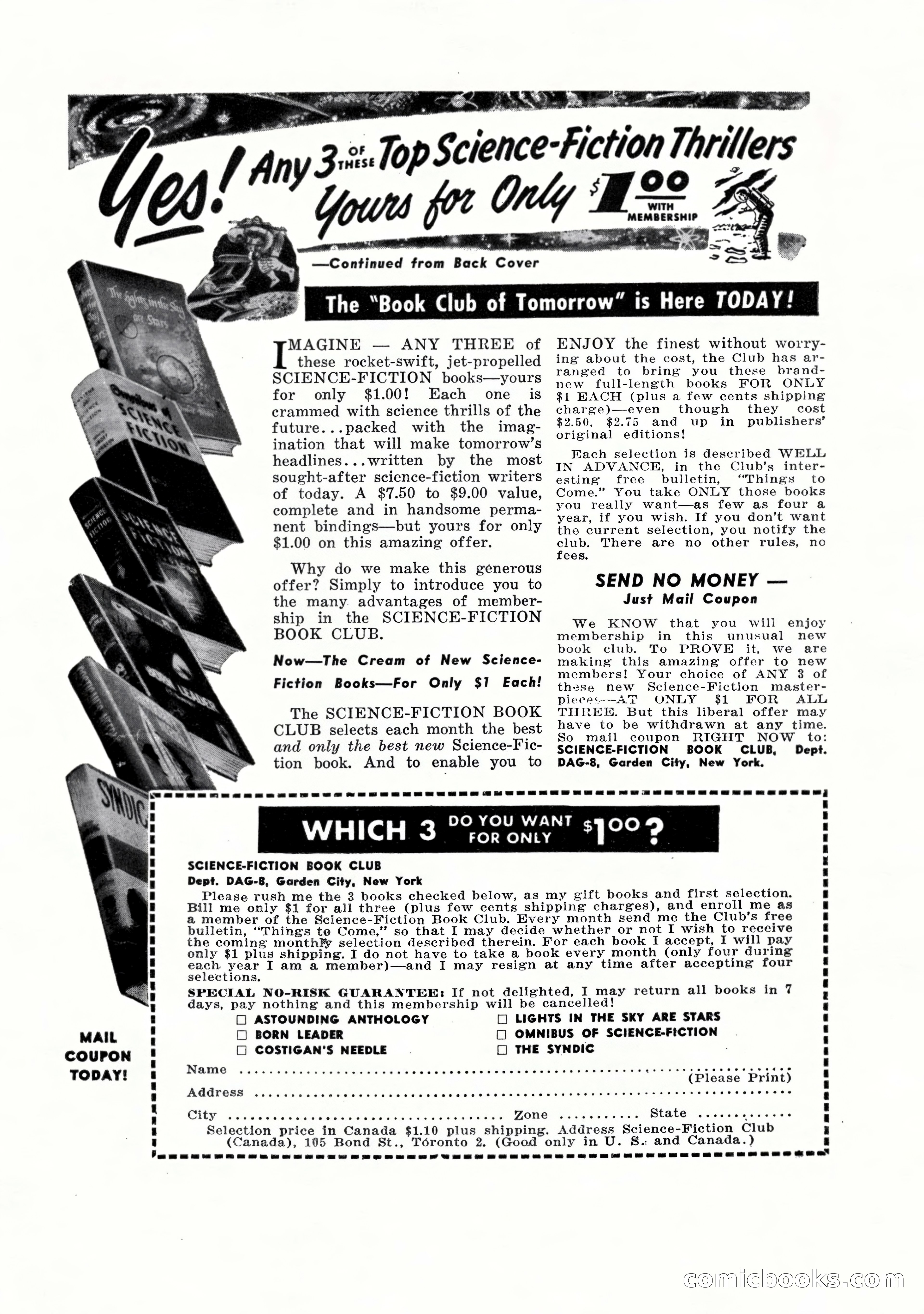Famous Western, August 1954 — page 99 of 100