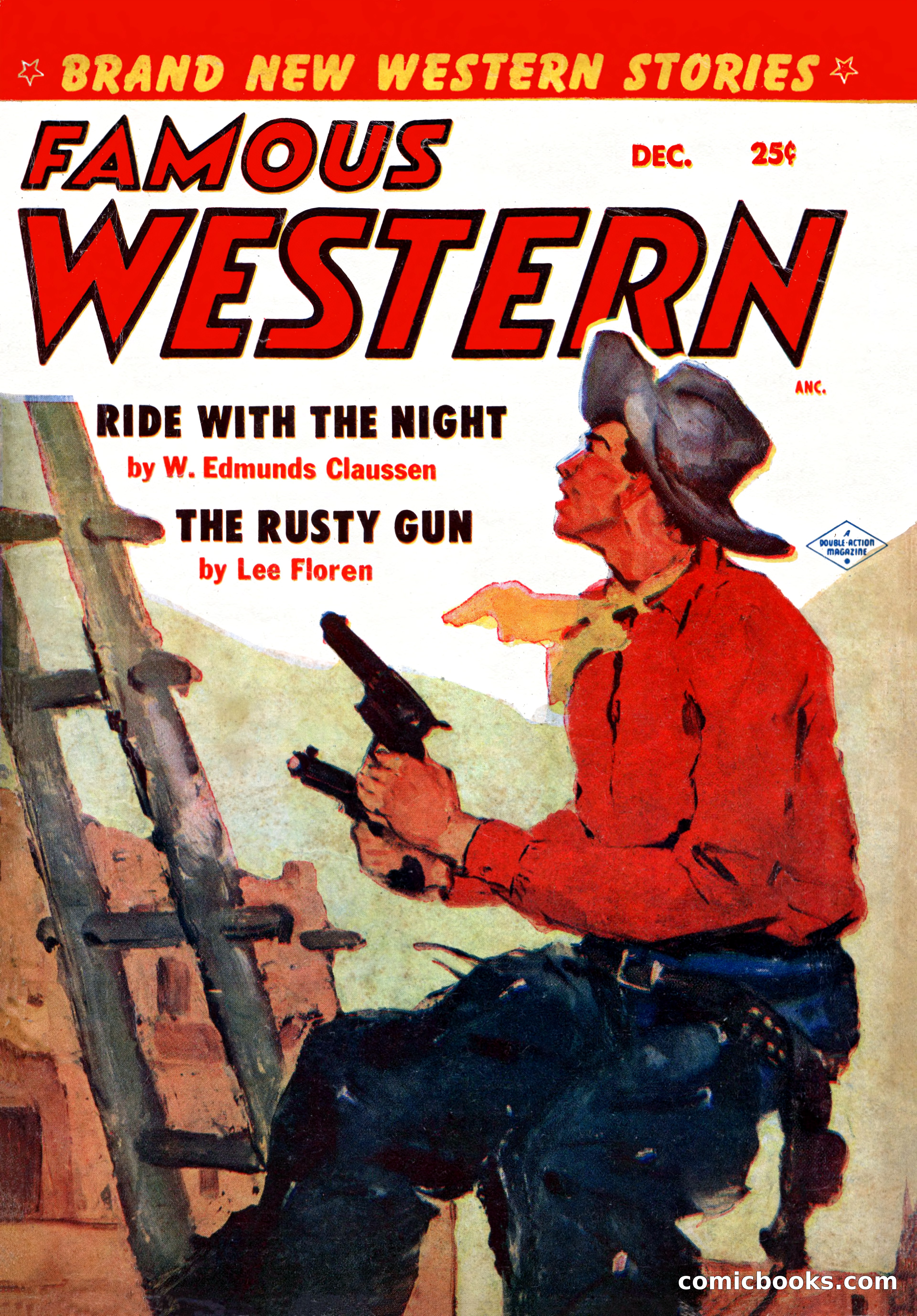 Famous Western, December 1954 — page 1 of 100