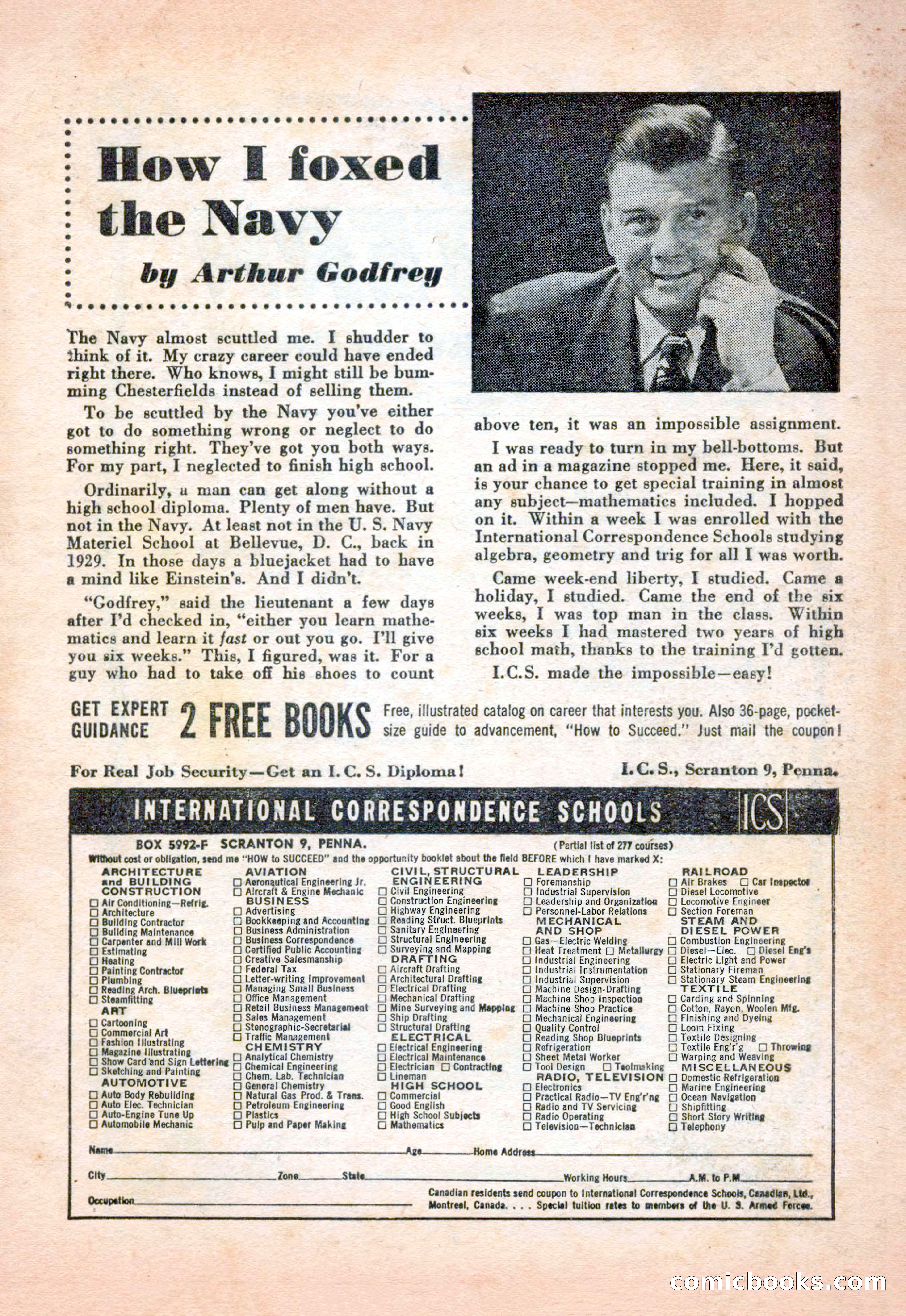 Famous Western, December 1954 — page 3 of 100