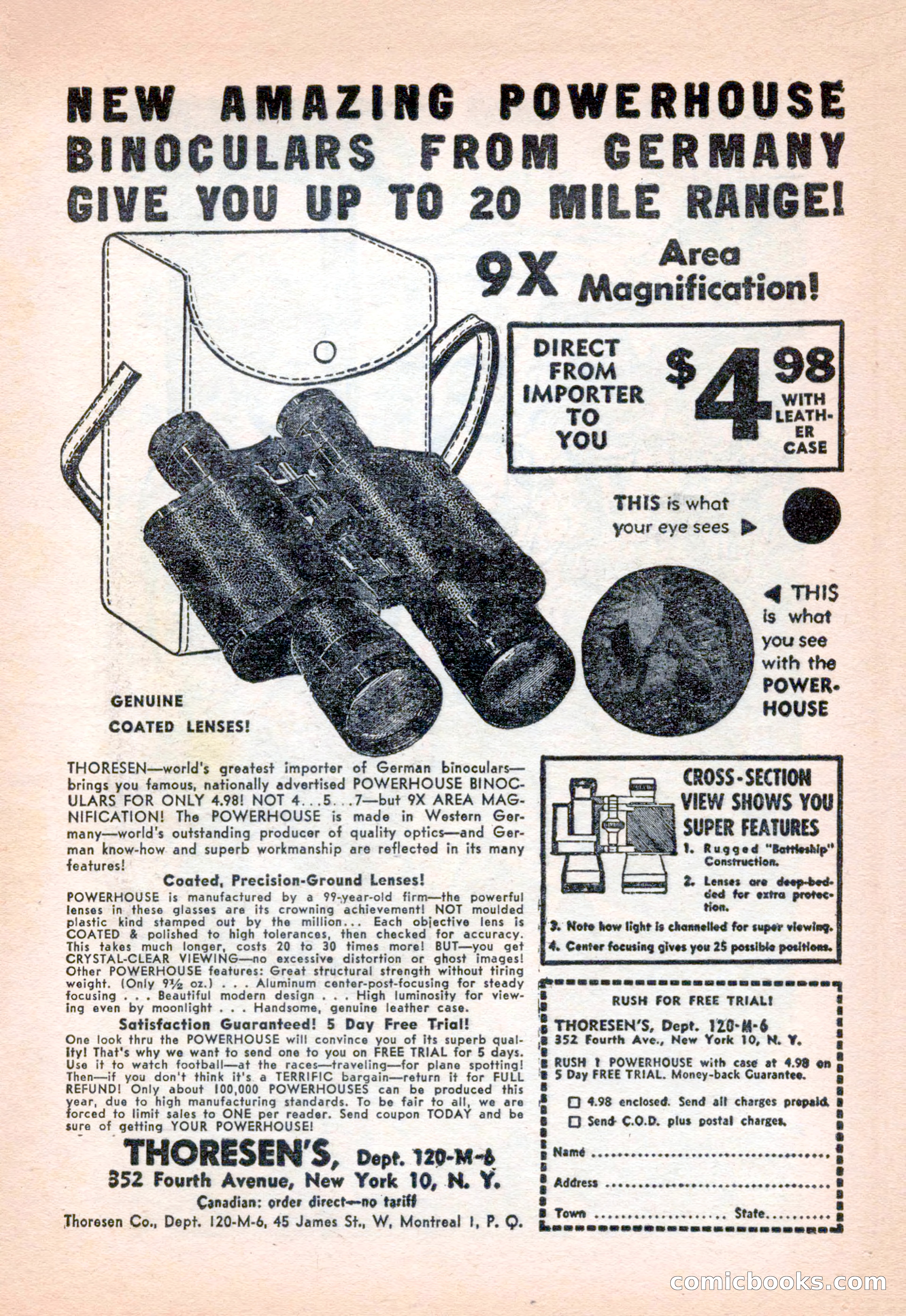 Famous Western, December 1954 — page 9 of 100