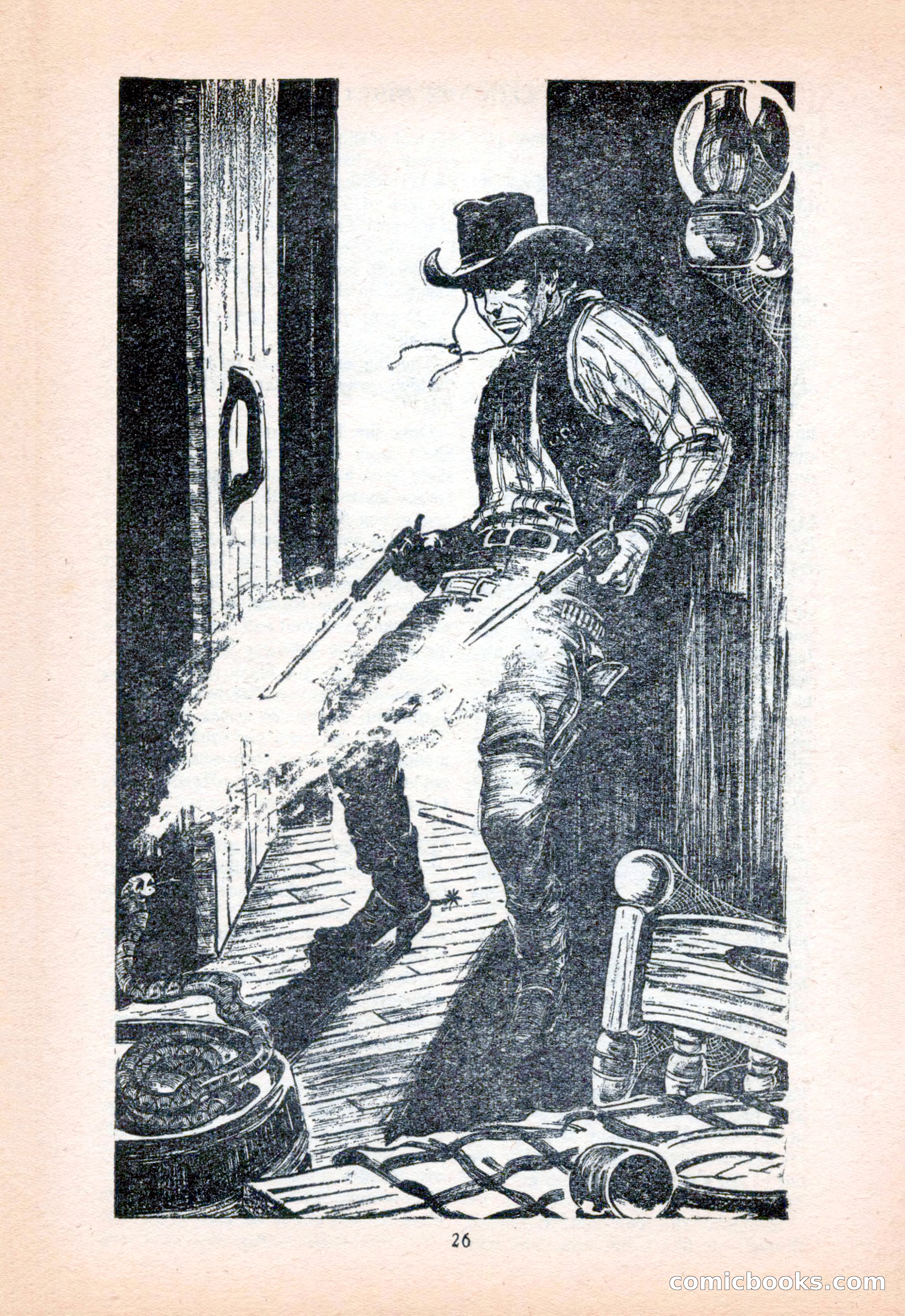 Famous Western, December 1954 — page 26 of 100