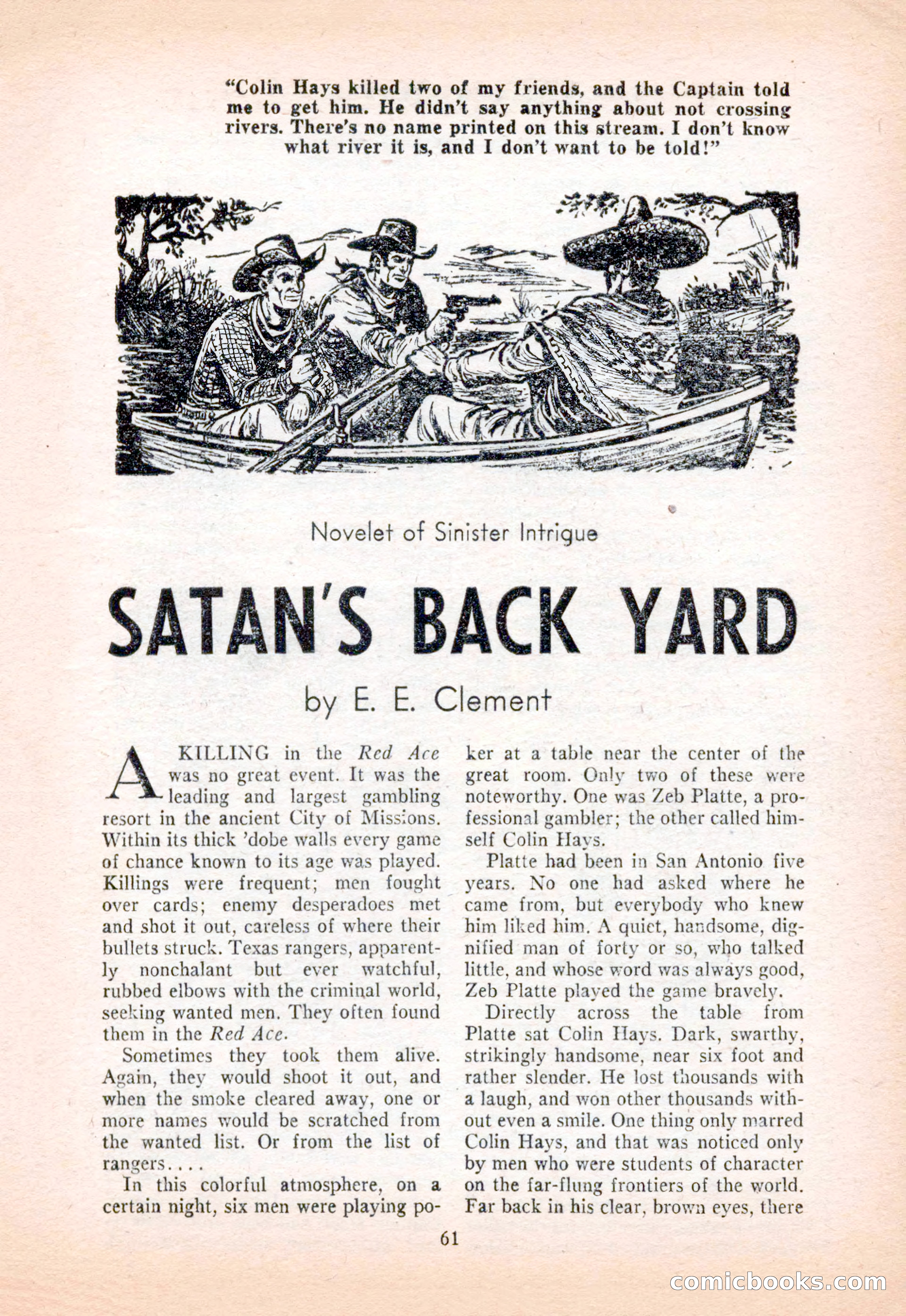 Famous Western, December 1954 — page 61 of 100