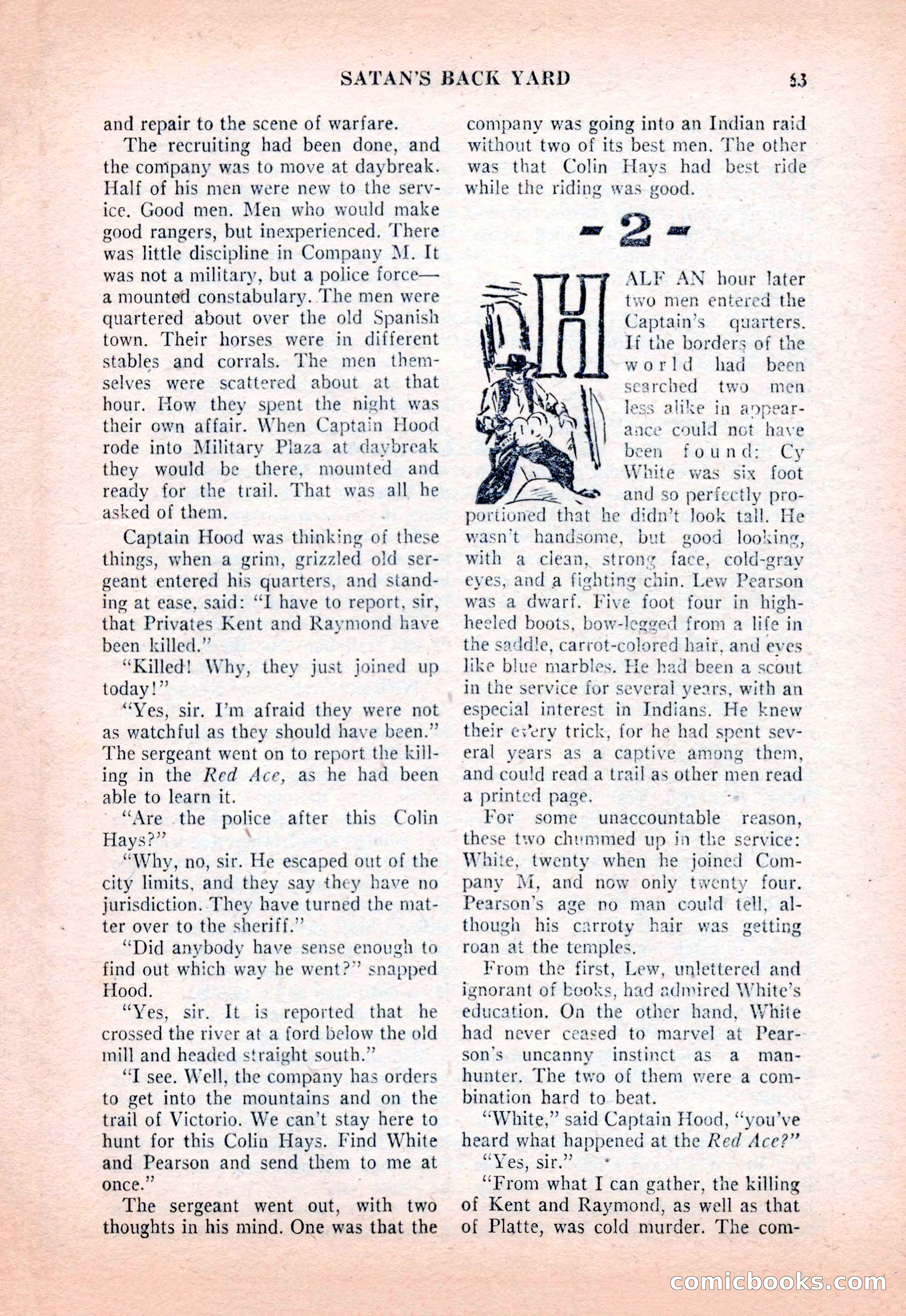 Famous Western, December 1954 — page 63 of 100