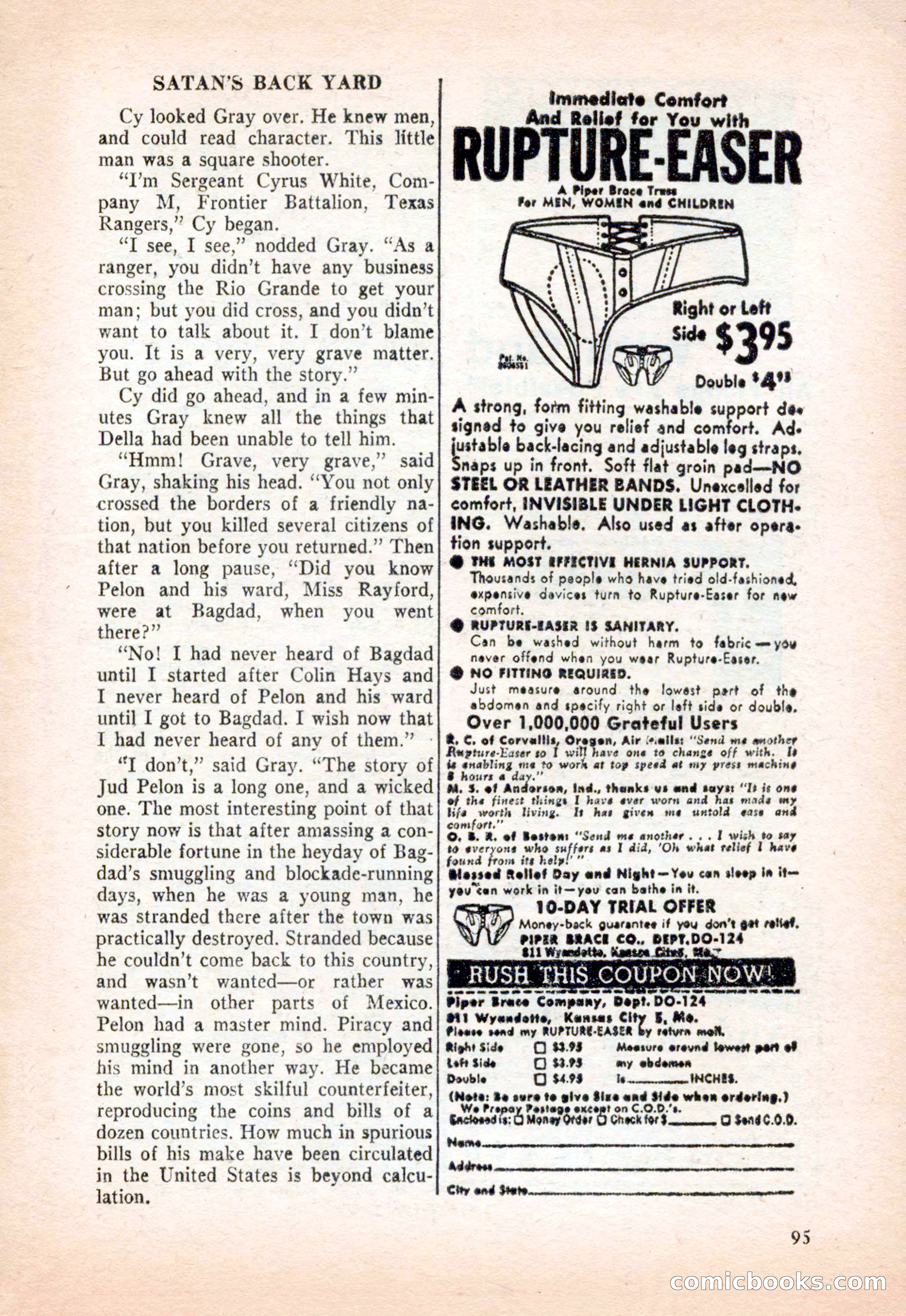 Famous Western, December 1954 — page 95 of 100