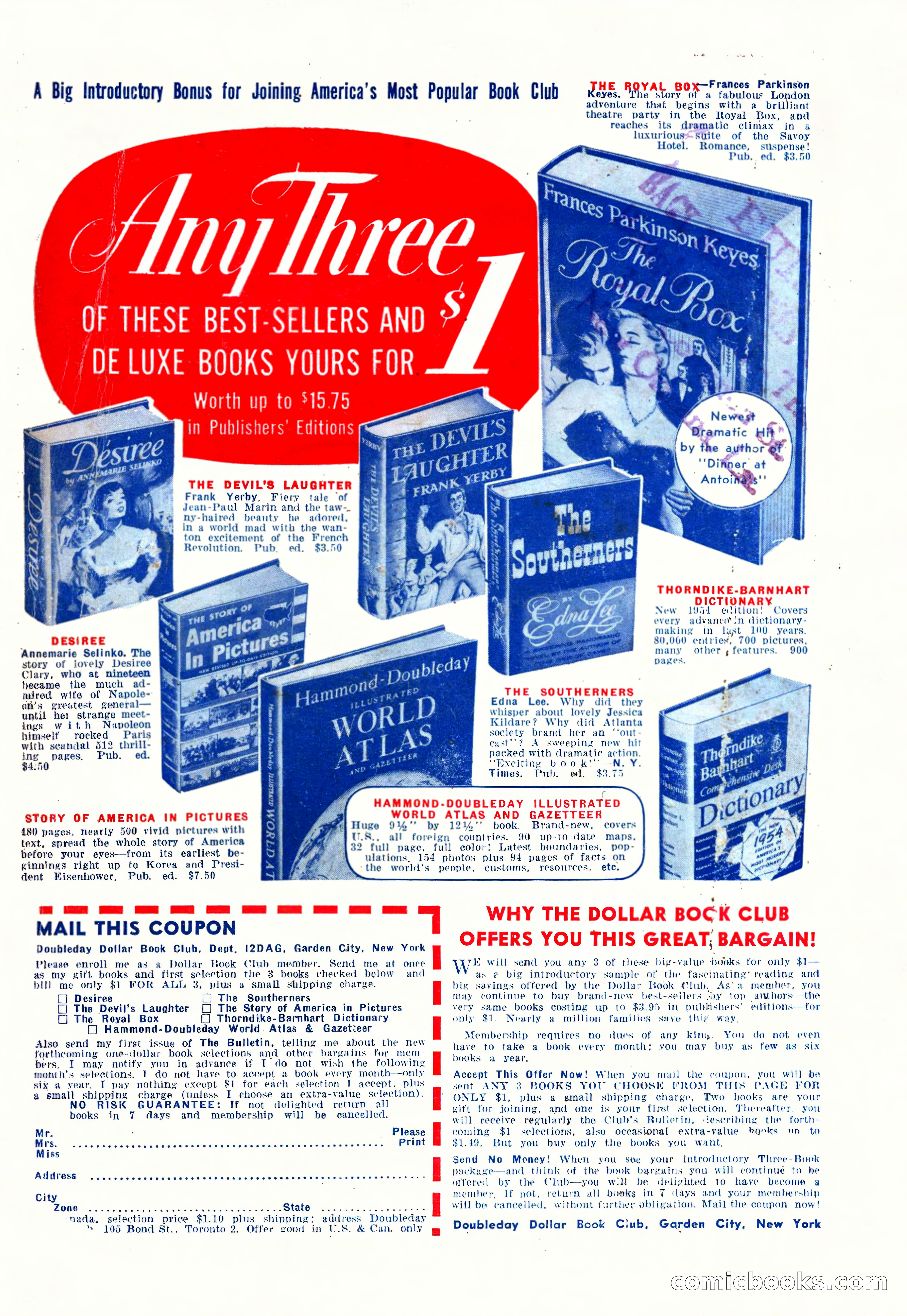 Famous Western, December 1954 — page 100 of 100