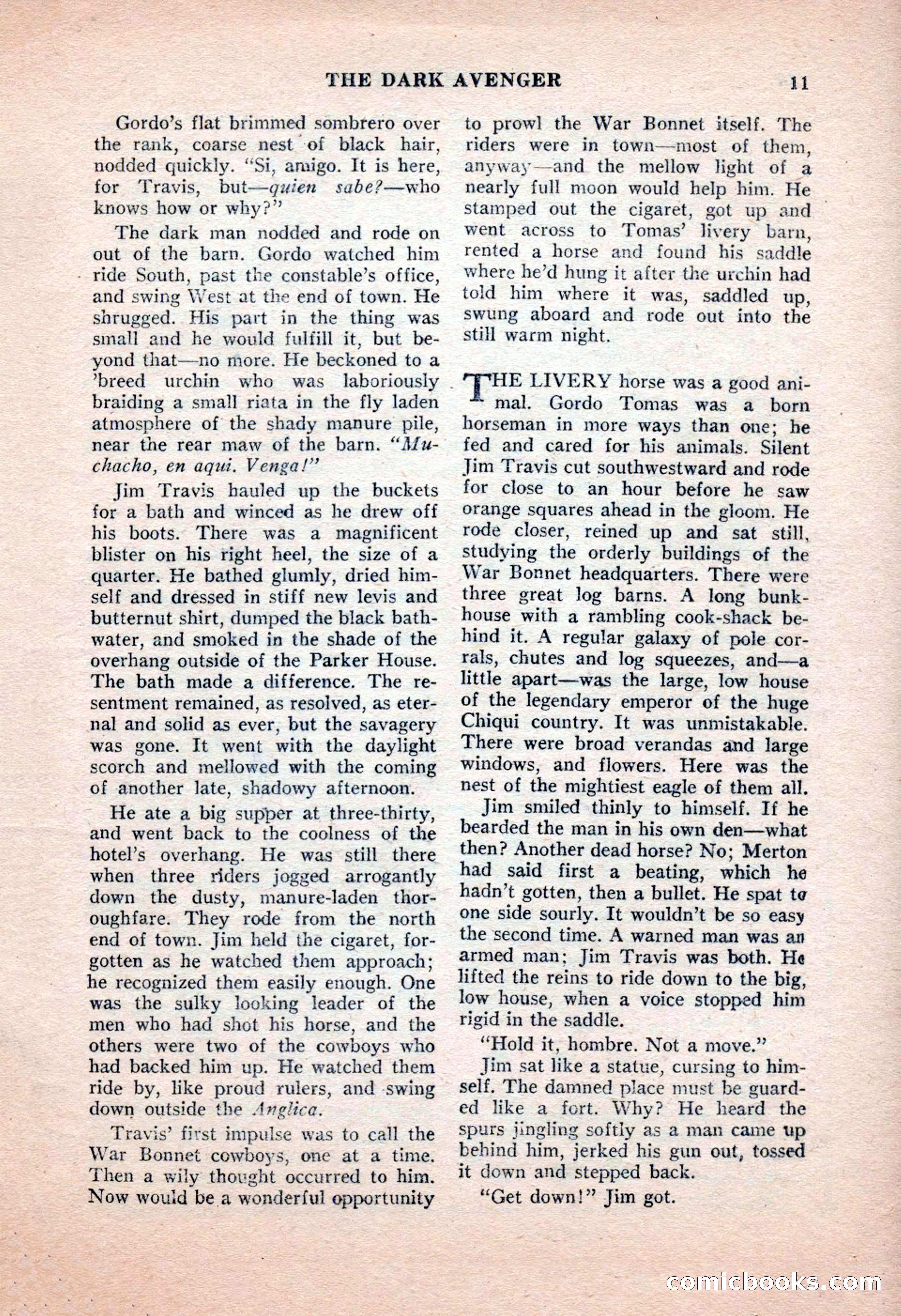 Famous Western, June 1955 — page 11 of 100
