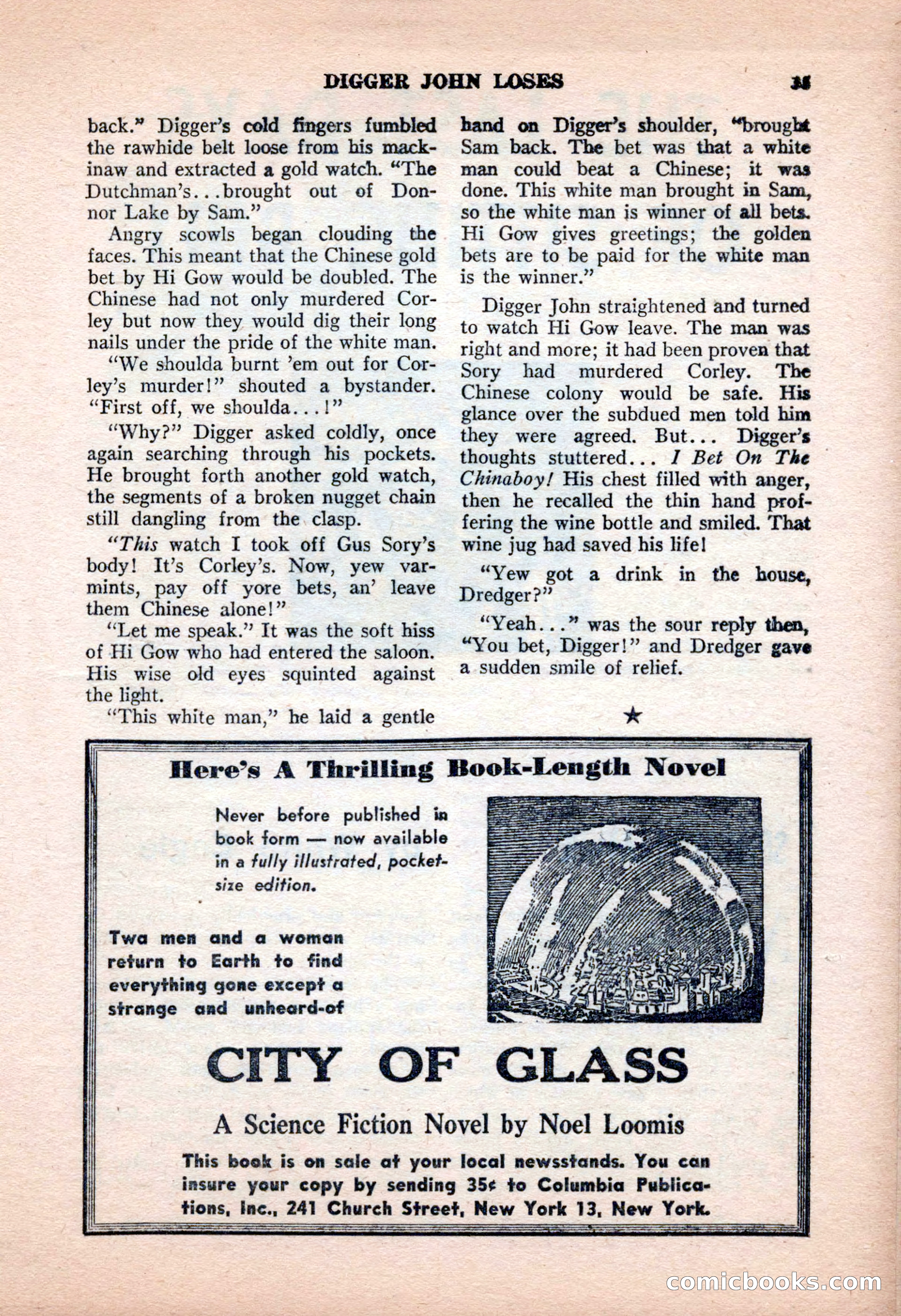 Famous Western, June 1955 — page 35 of 100