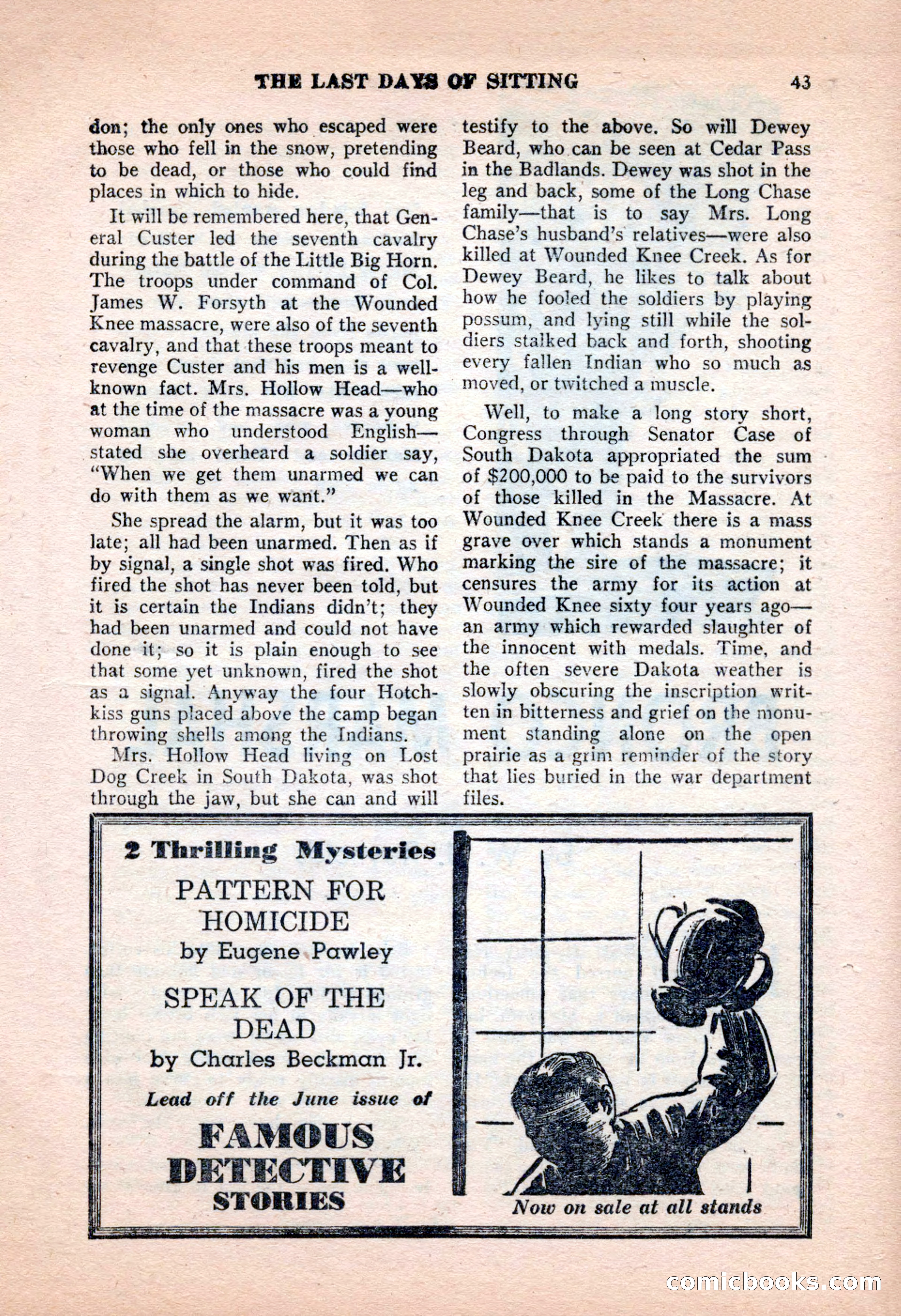 Famous Western, June 1955 — page 43 of 100