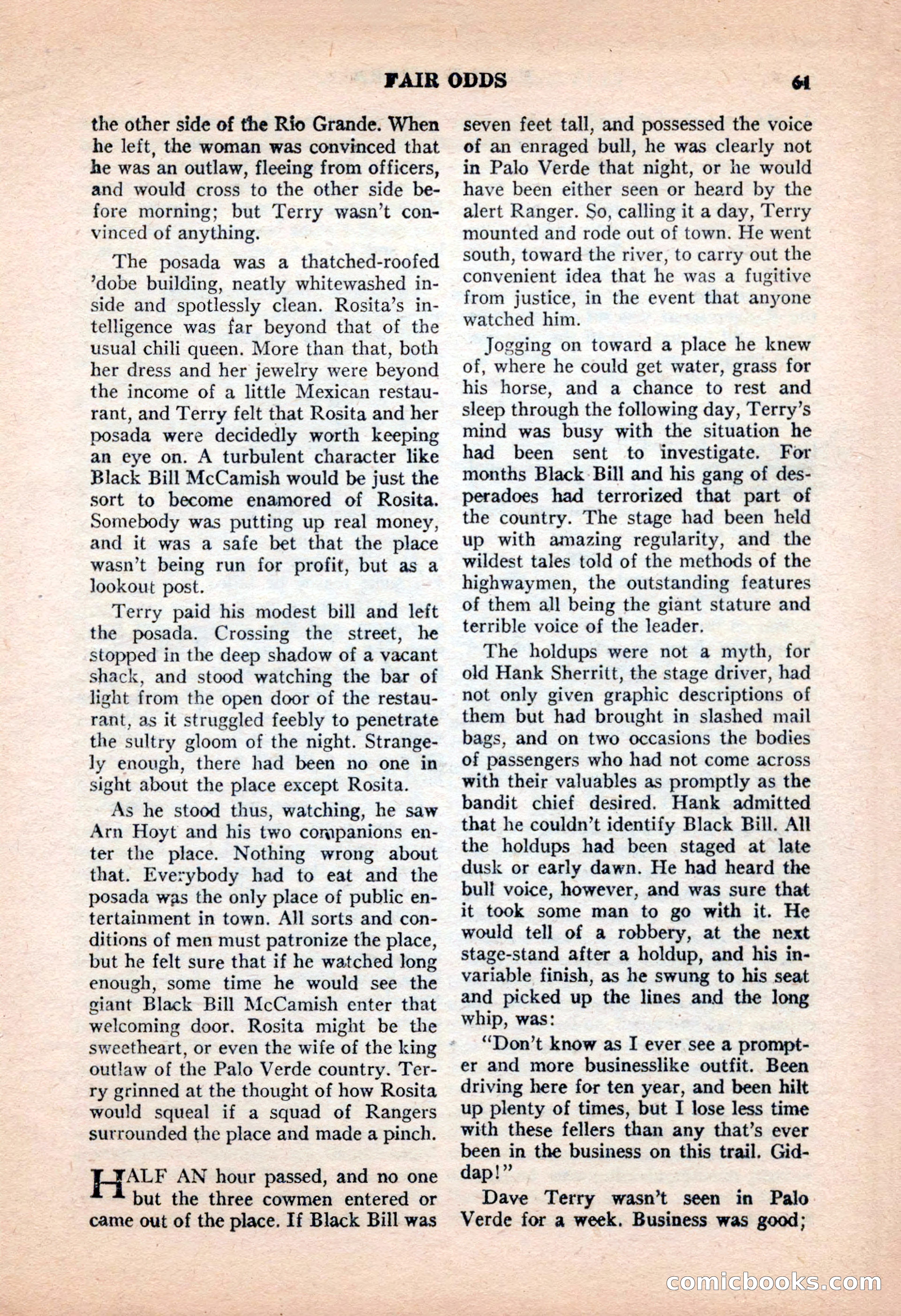 Famous Western, June 1955 — page 61 of 100