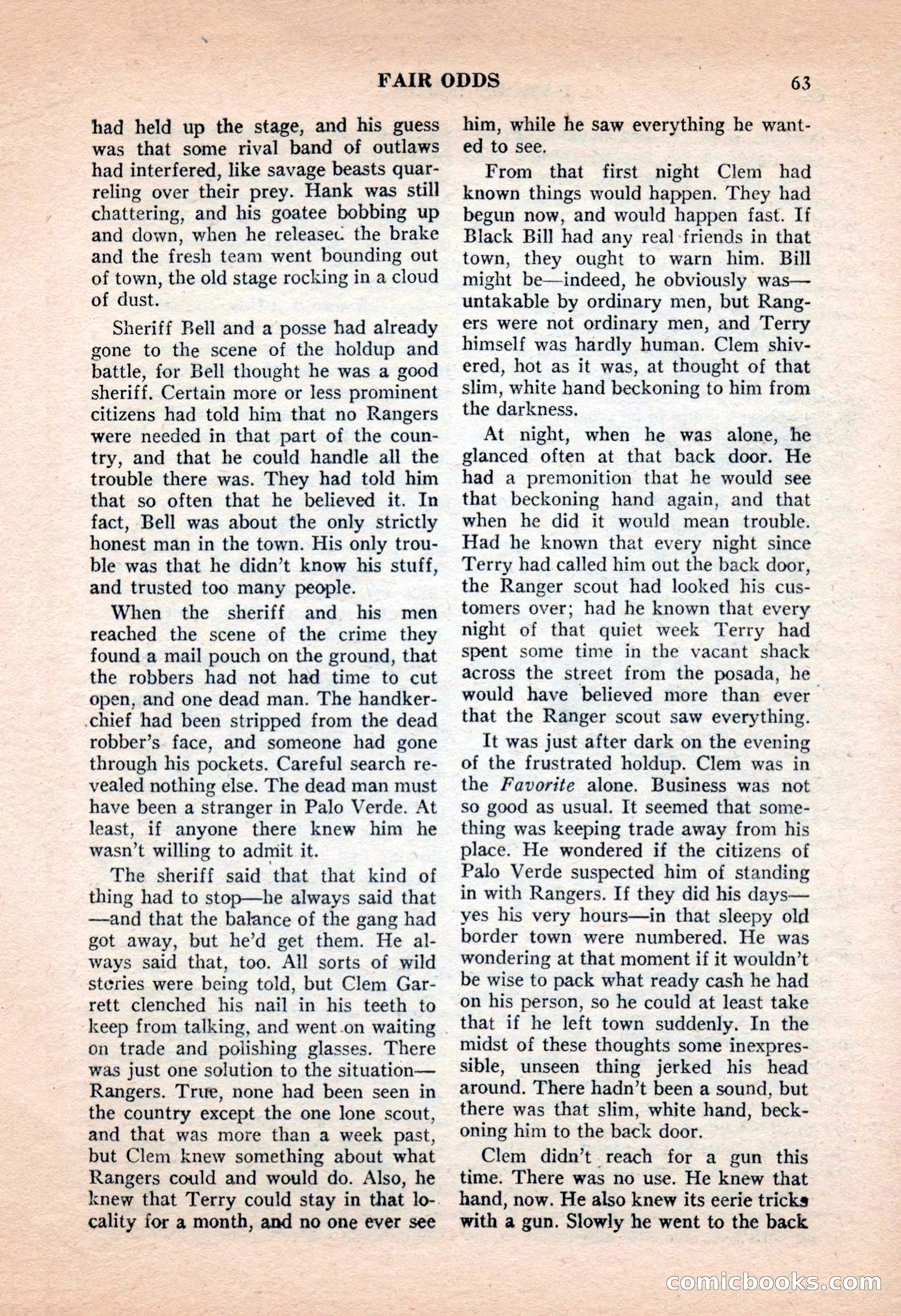 Famous Western, June 1955 — page 63 of 100