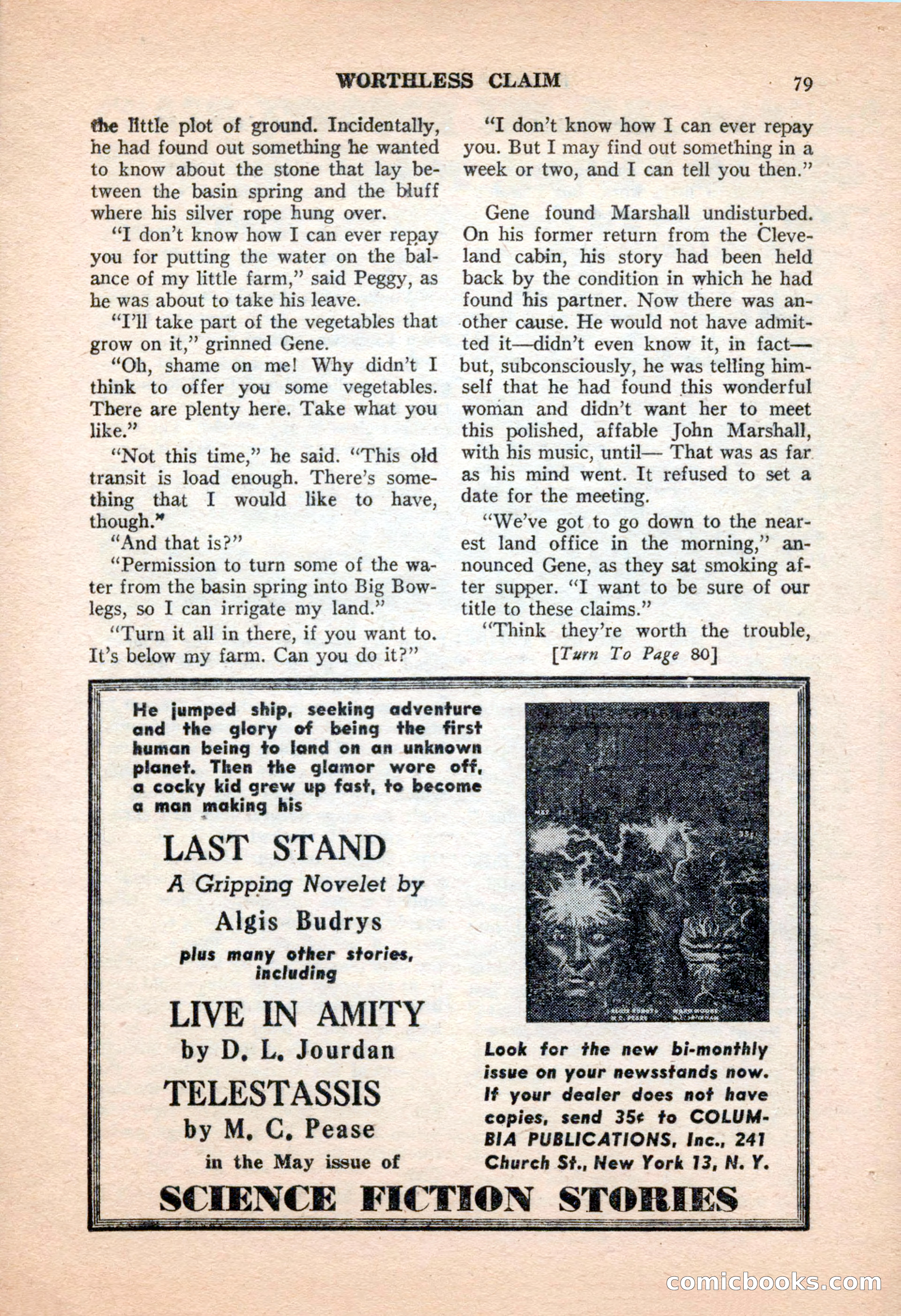 Famous Western, June 1955 — page 79 of 100