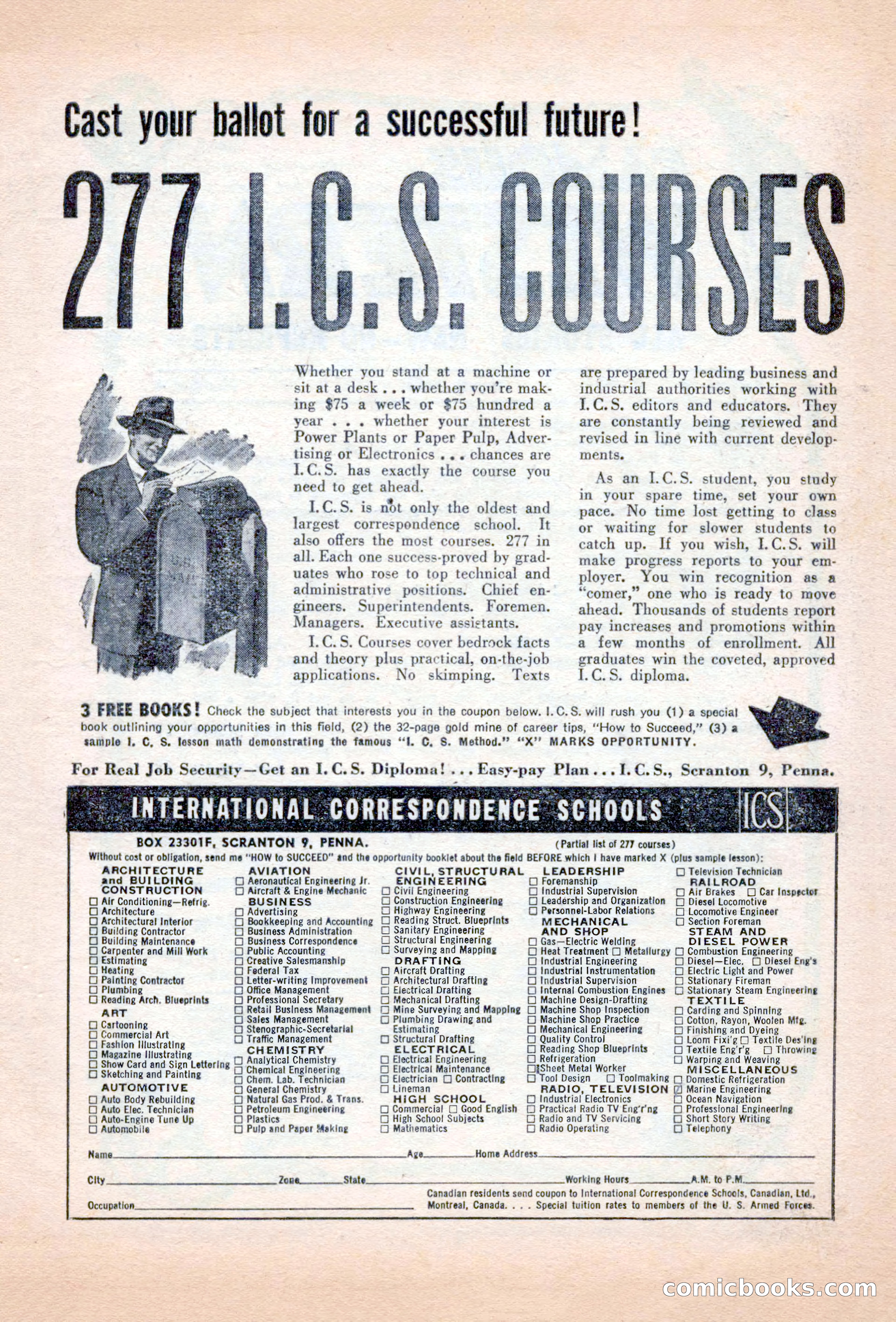 Famous Western, August 1955 — page 3 of 100