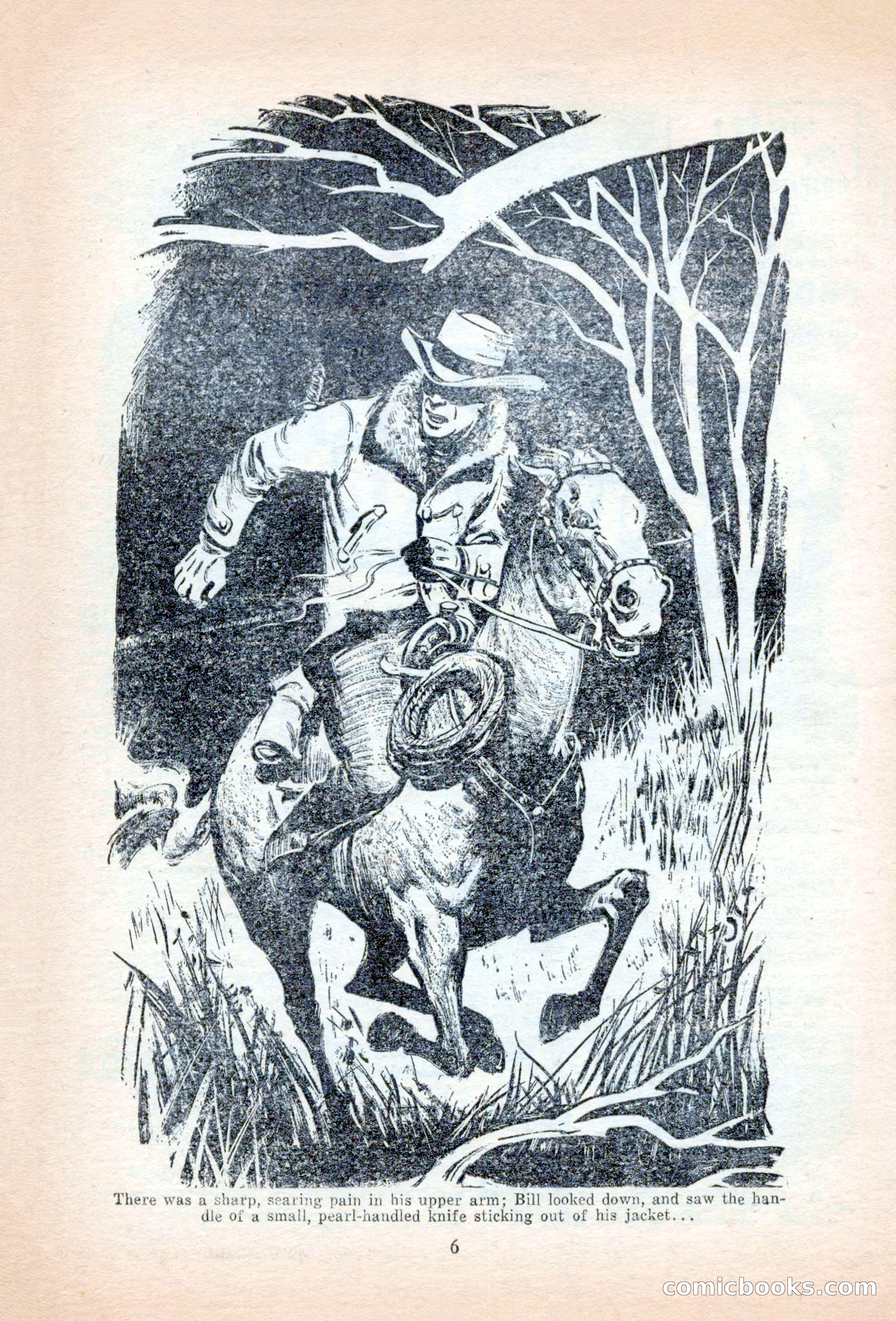 Famous Western, August 1955 — page 6 of 100
