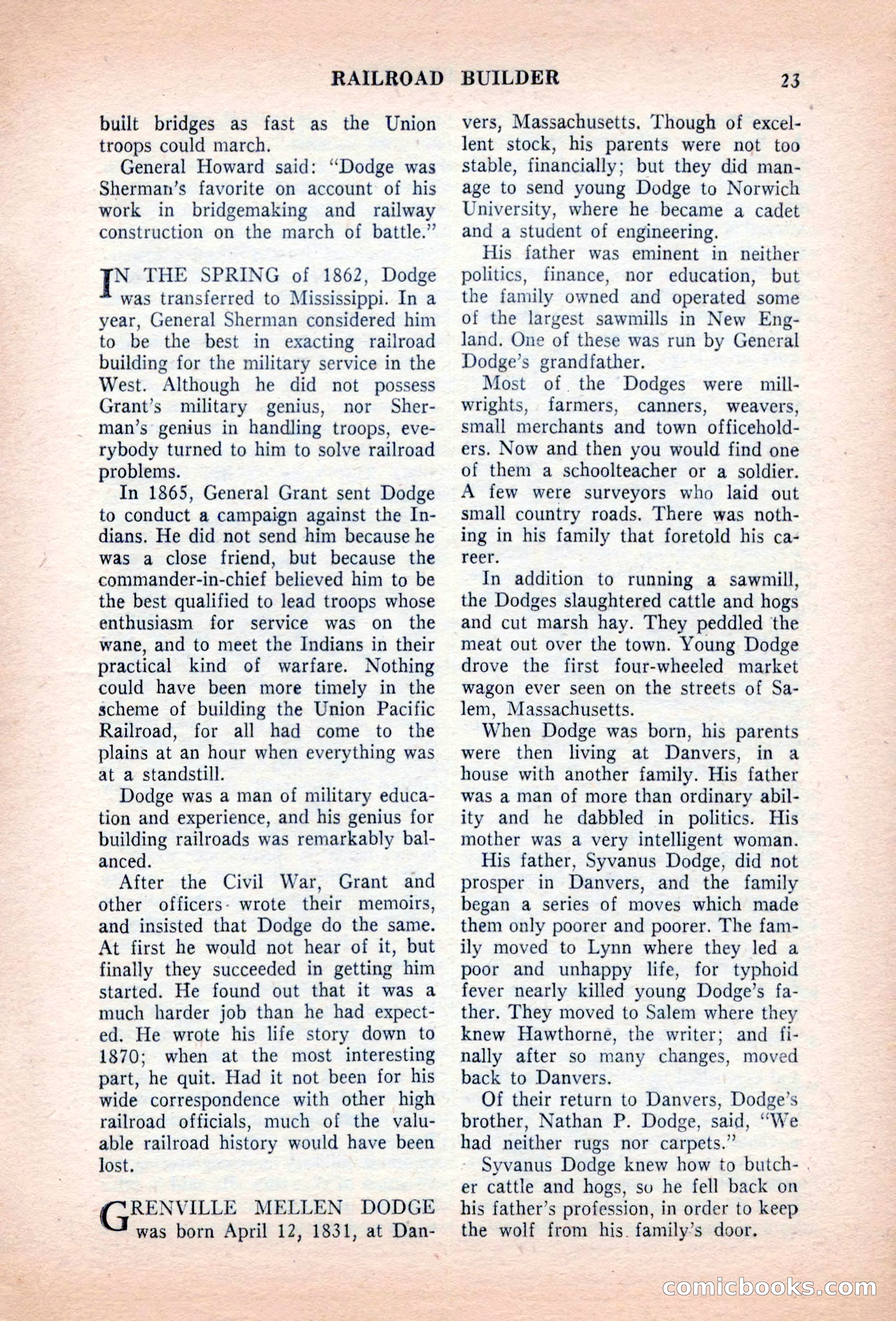 Famous Western, August 1955 — page 23 of 100