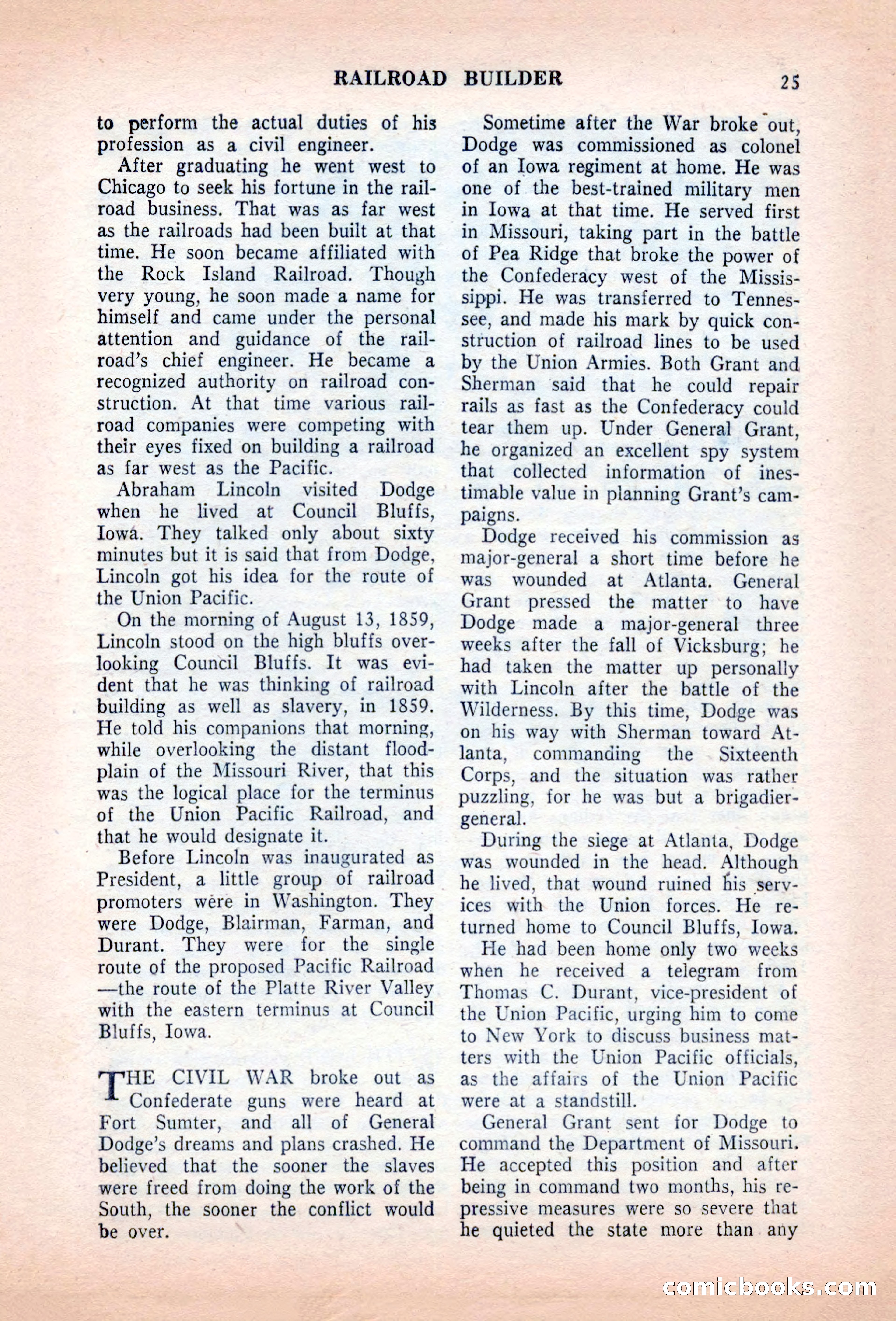 Famous Western, August 1955 — page 25 of 100
