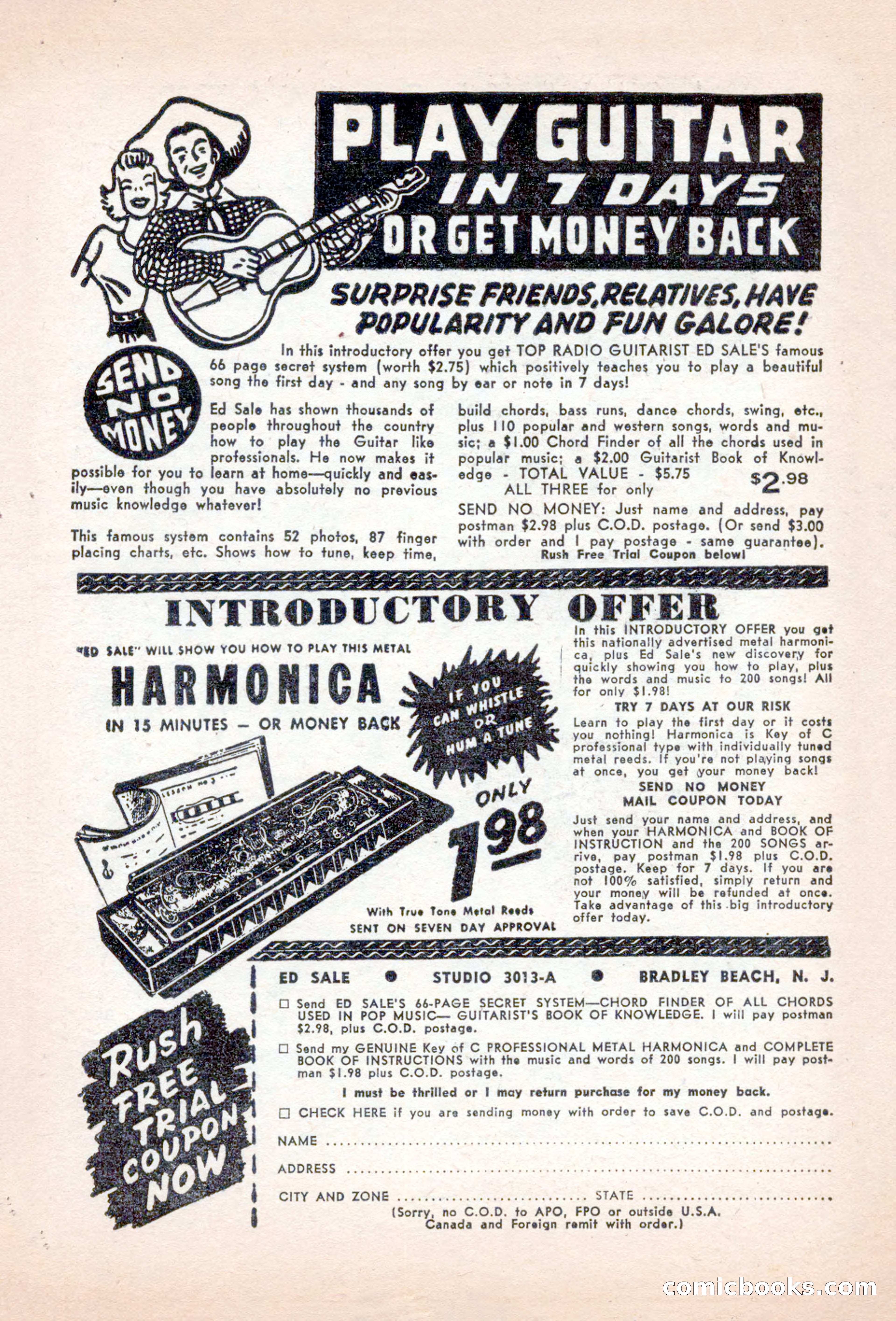 Famous Western, August 1955 — page 97 of 100