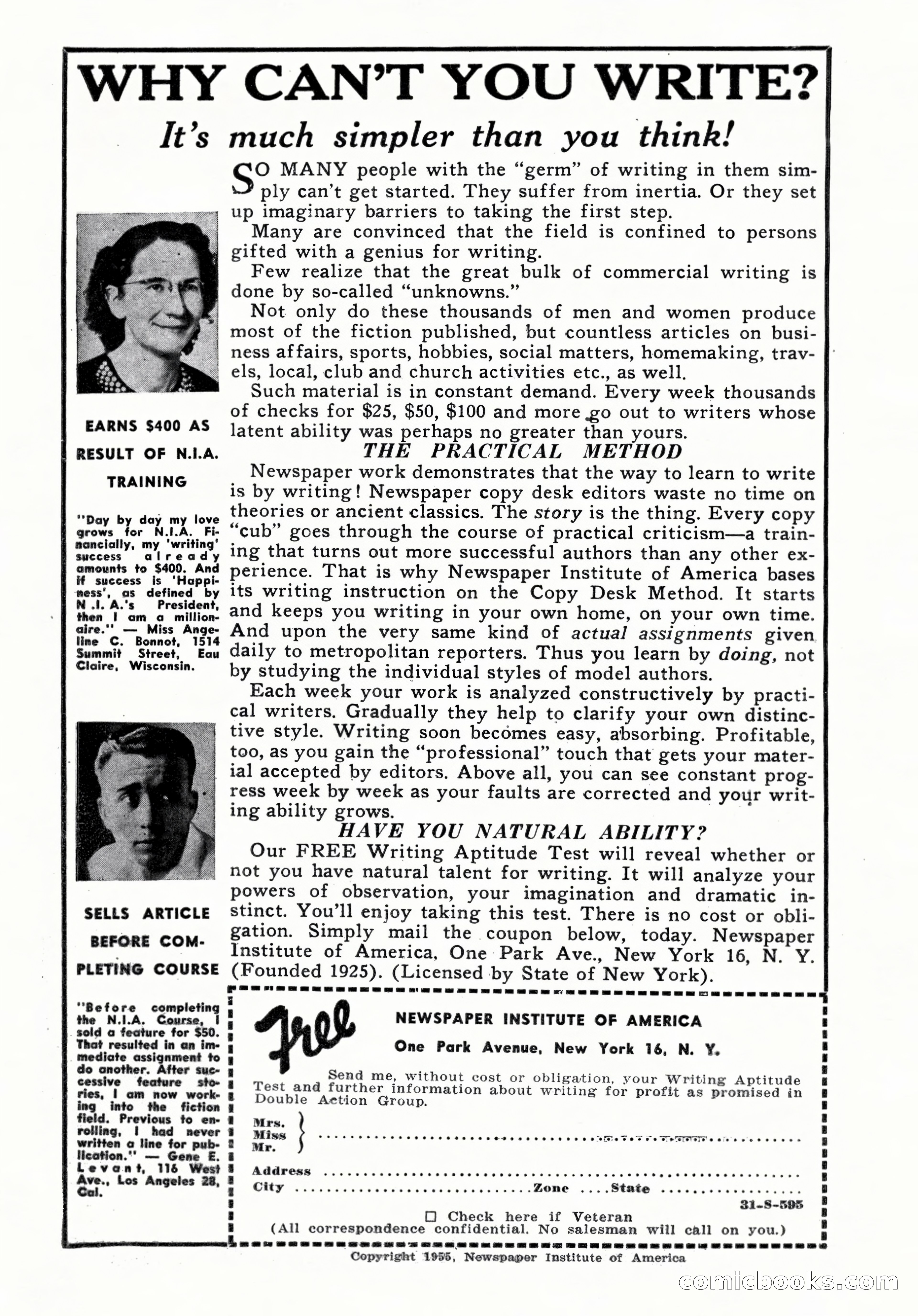Famous Western, October 1955 — page 2 of 100