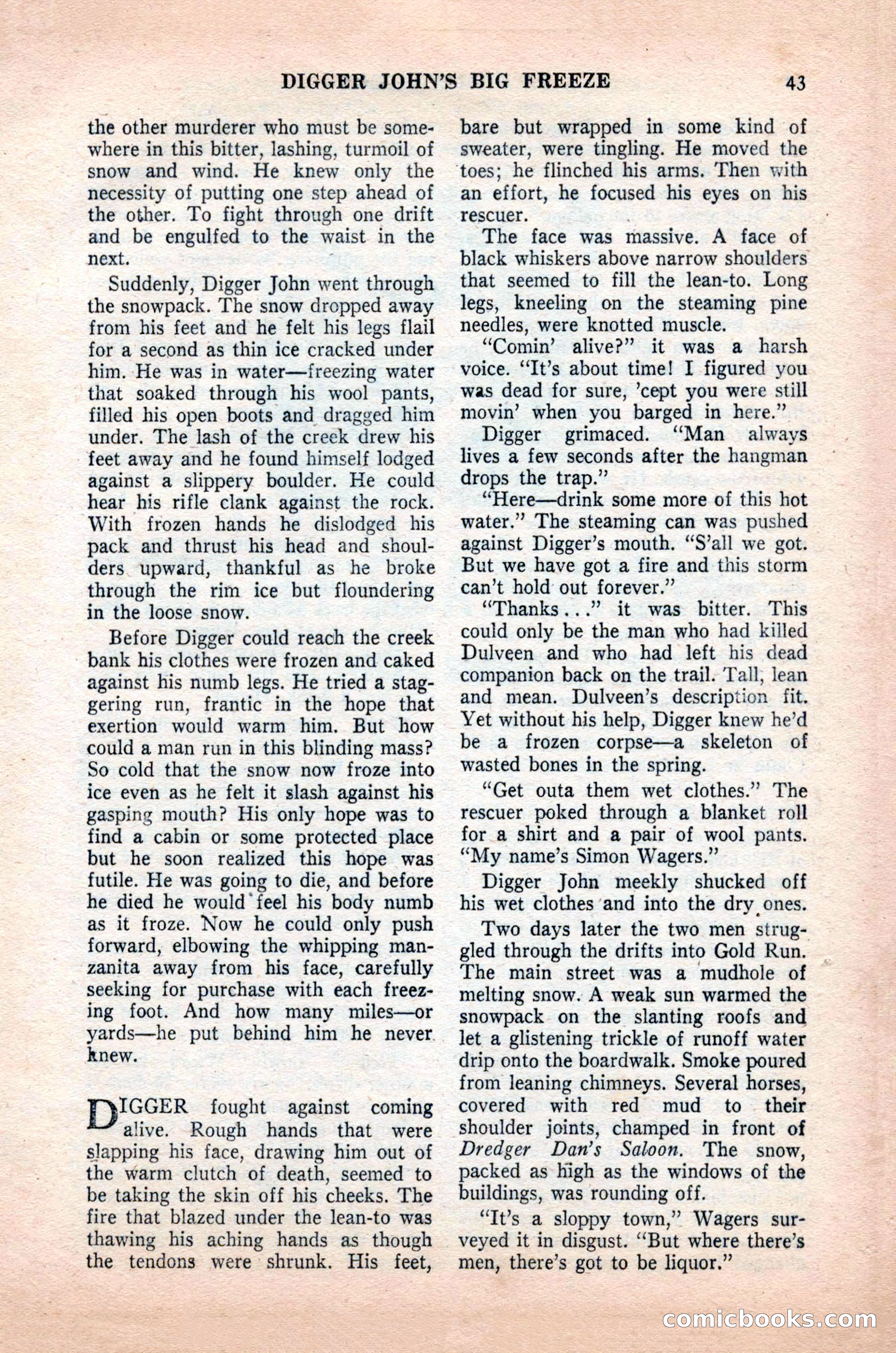 Famous Western, October 1955 — page 43 of 100