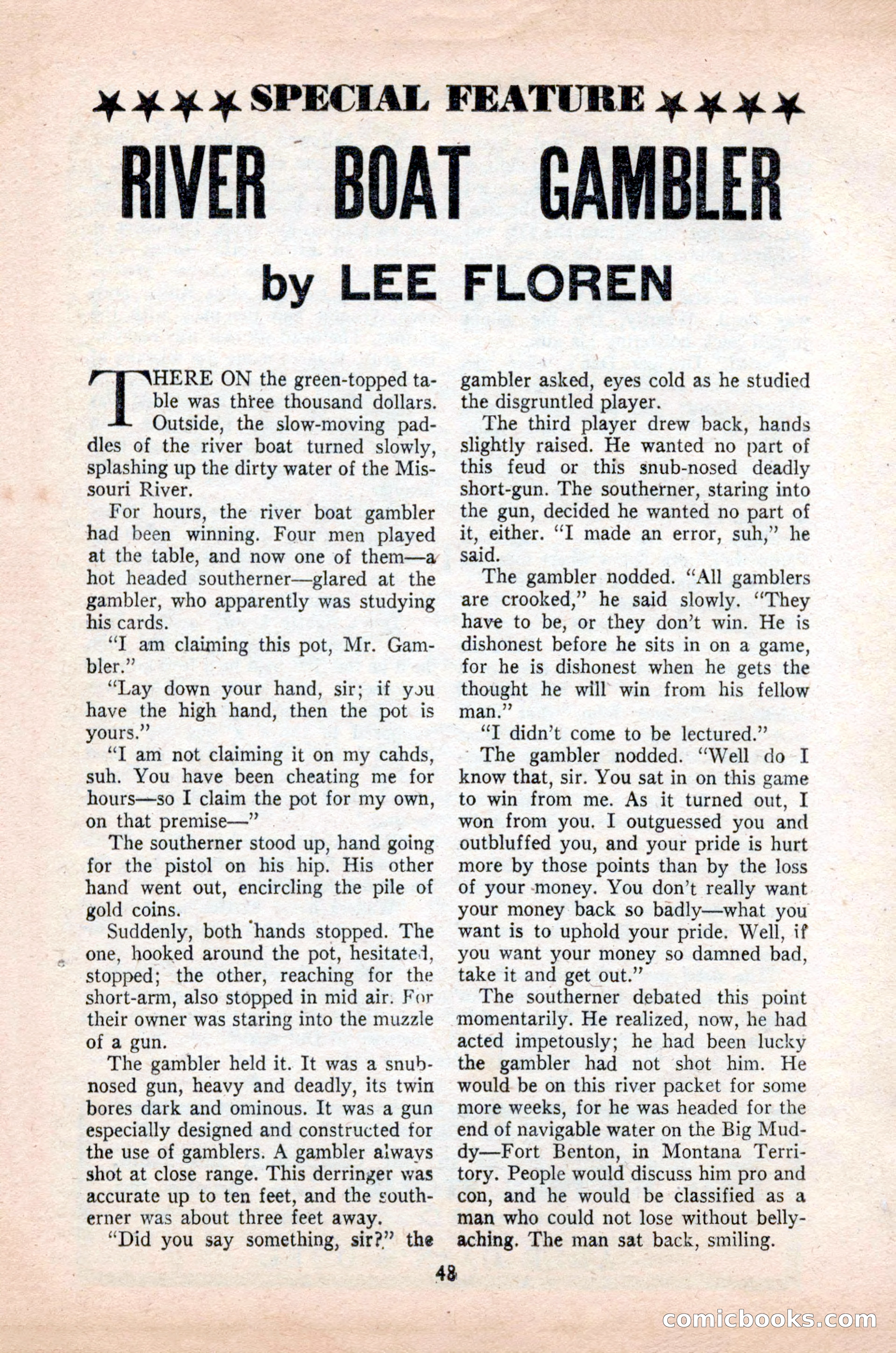 Famous Western, October 1955 — page 48 of 100