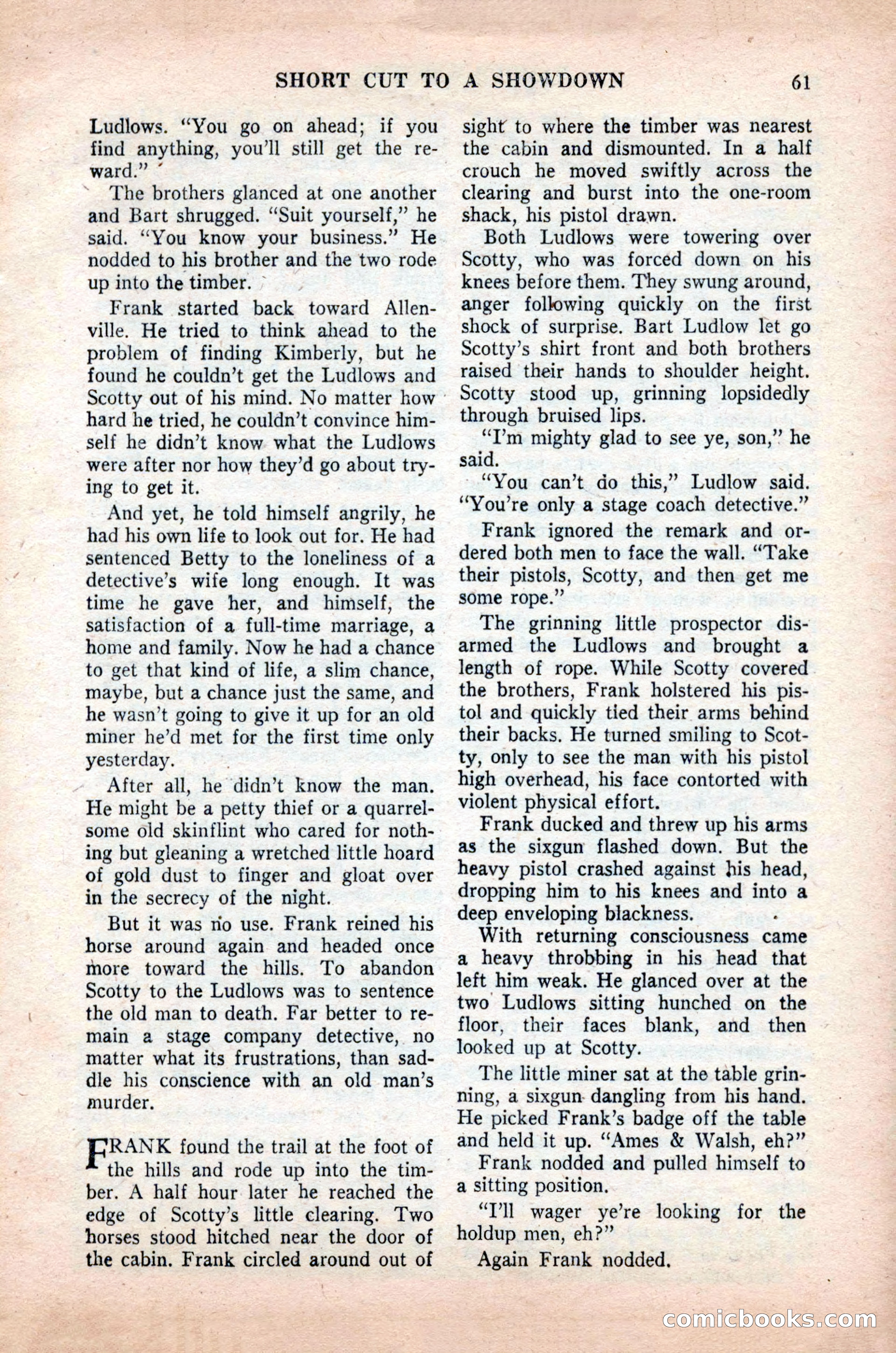 Famous Western, October 1955 — page 61 of 100